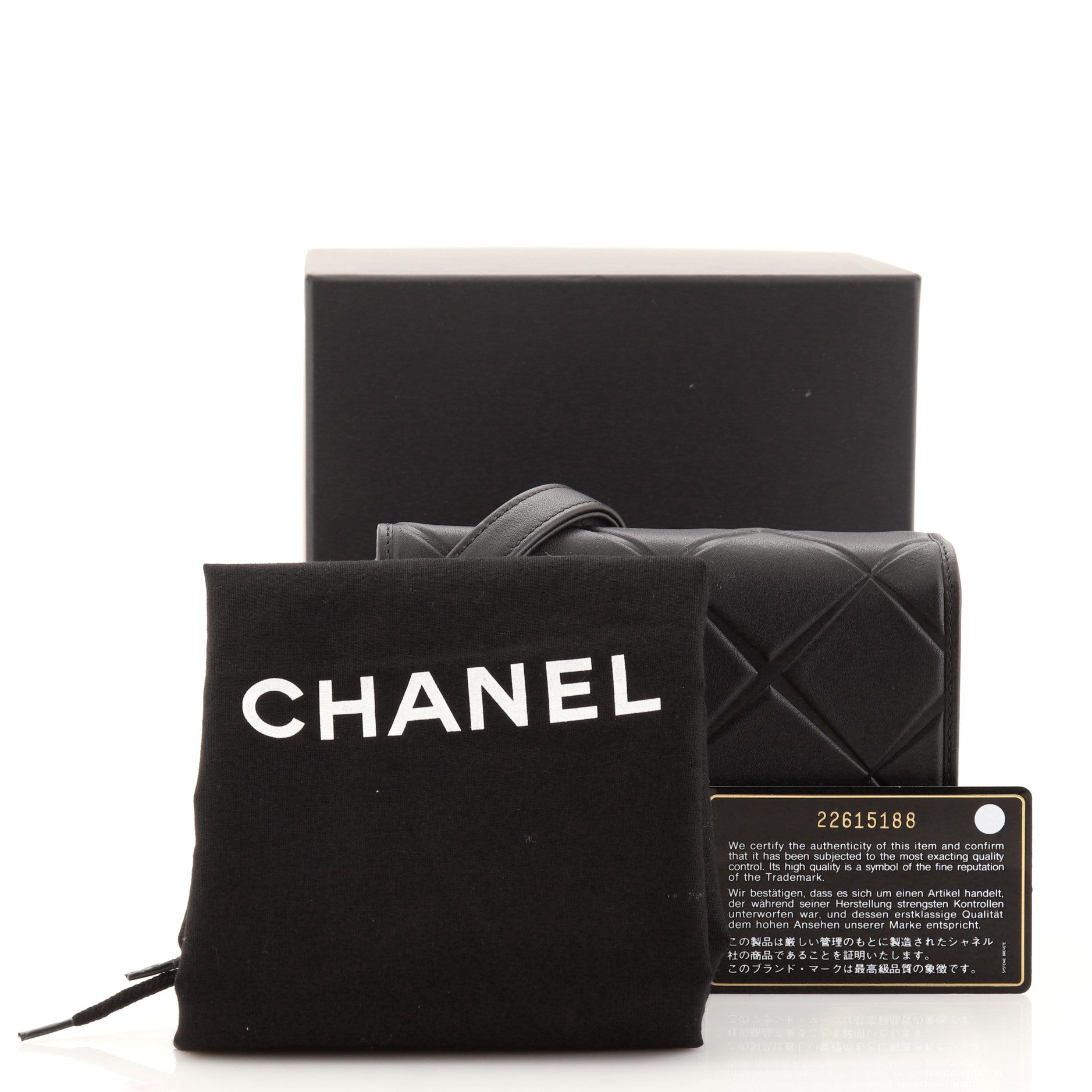 Propeller Flap Bag Quilted Calfskin Mini