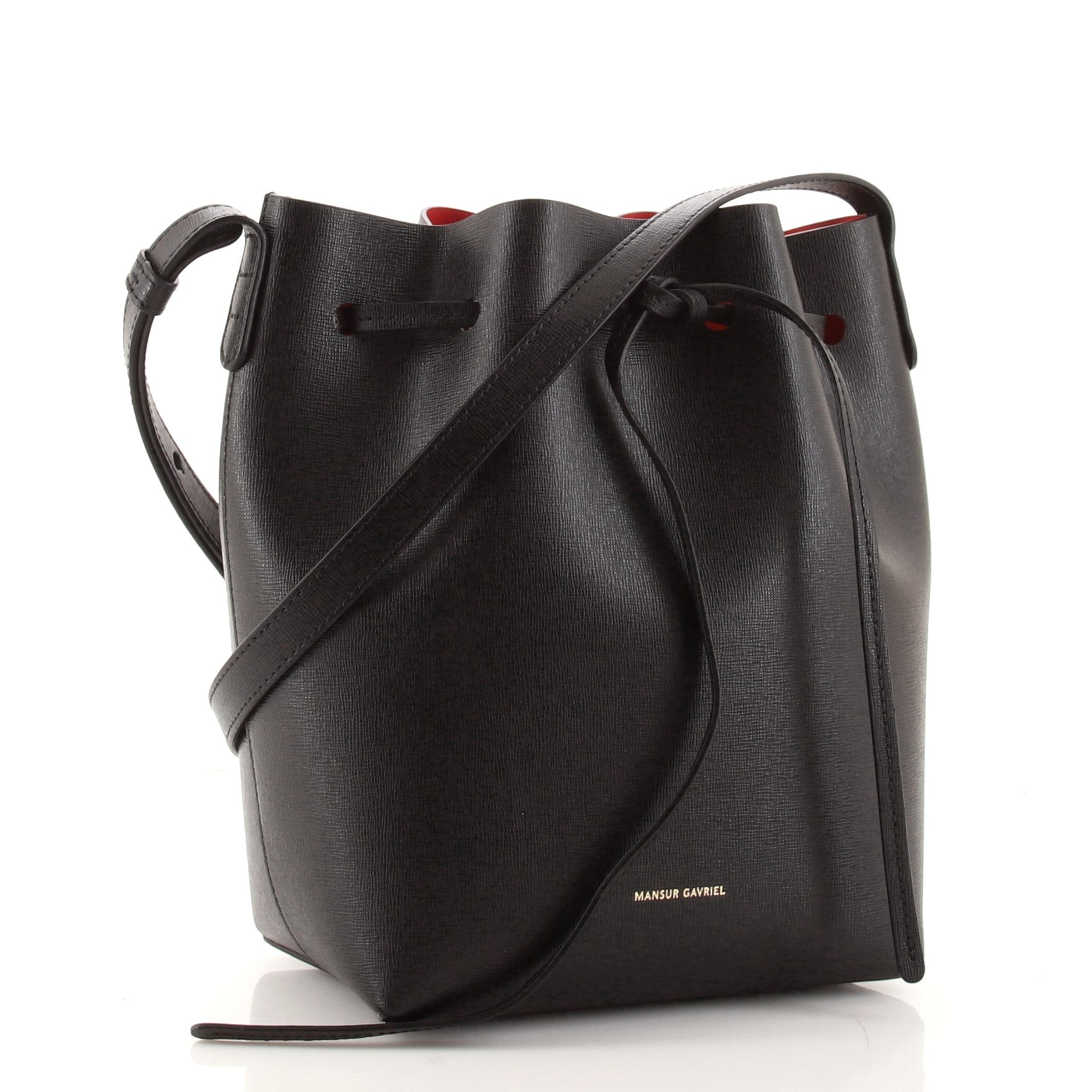 Bucket Bag Leather Mini