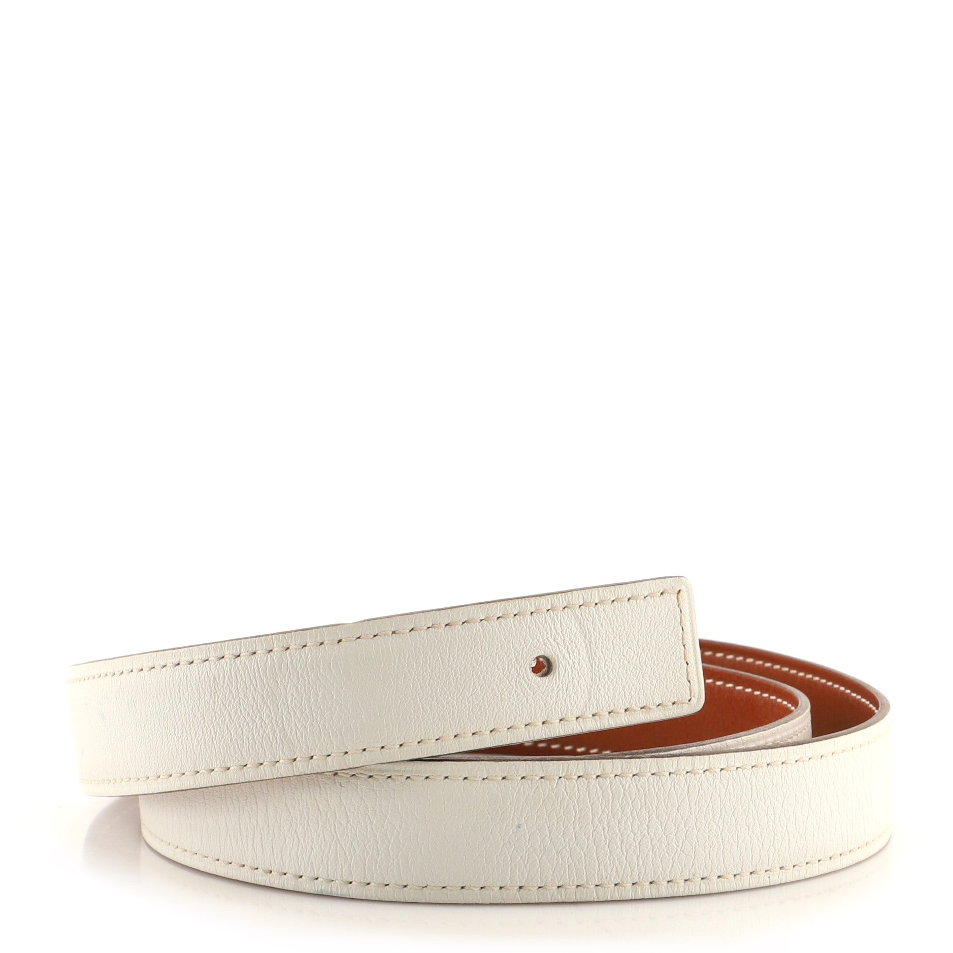 Reversible Belt Strap Leather Thin 90