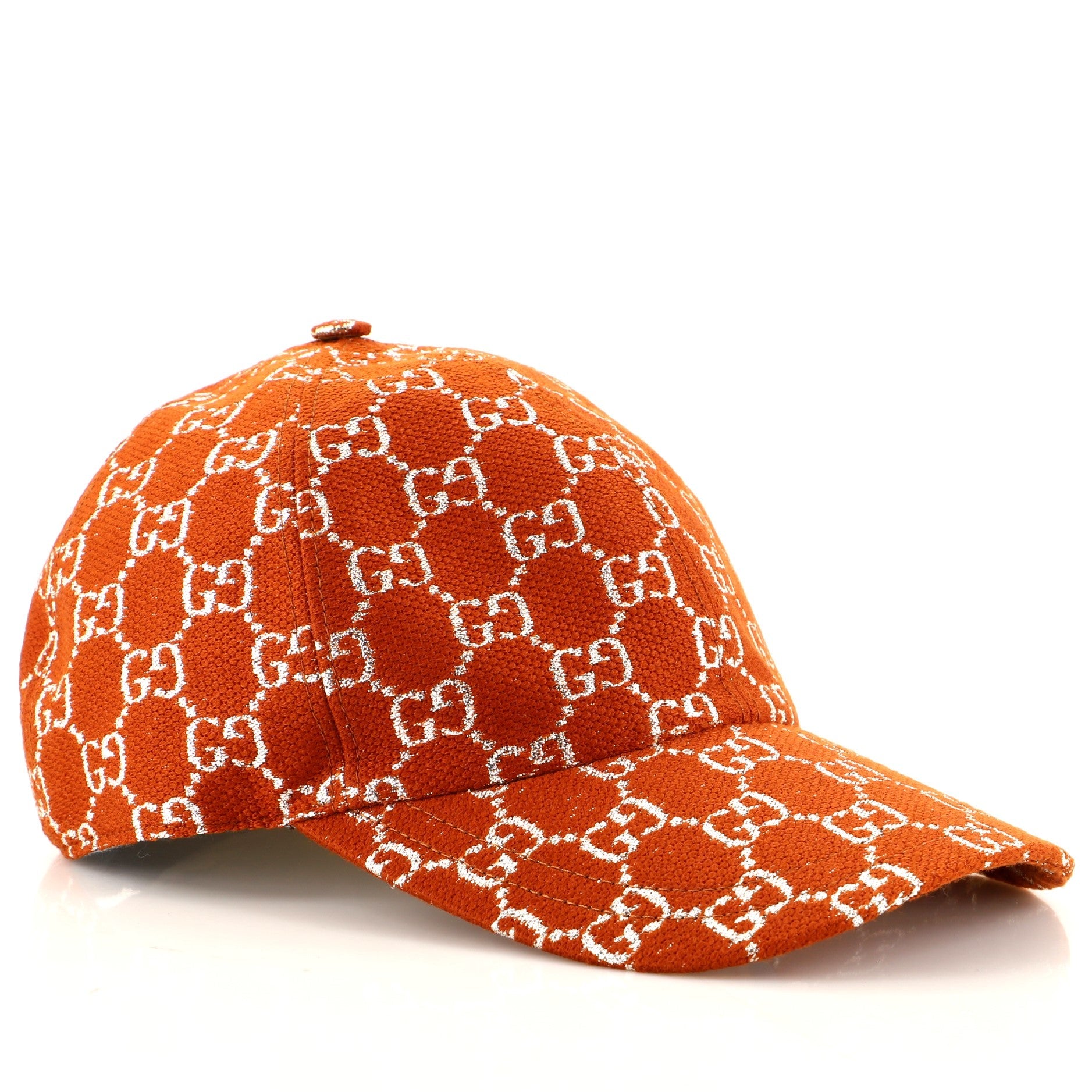 Baseball Cap GG Lame Canvas Large
