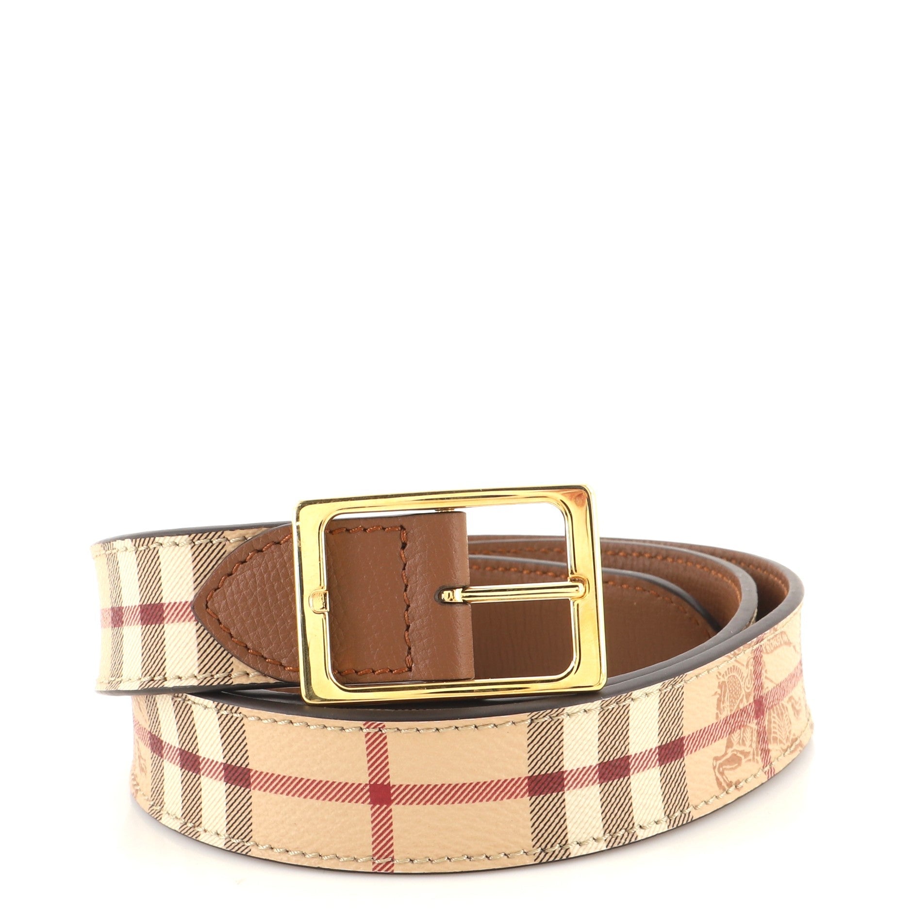Buckle Belt Haymarket Coated Canvas Medium 95