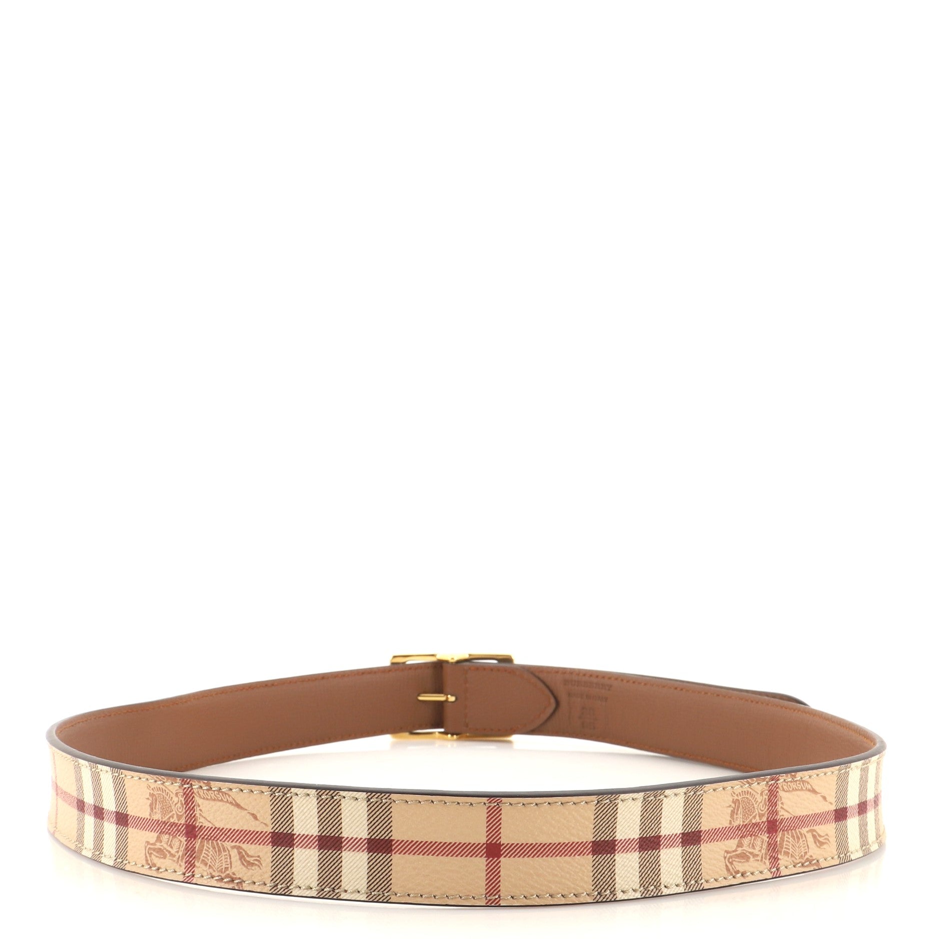 Buckle Belt Haymarket Coated Canvas Medium 95