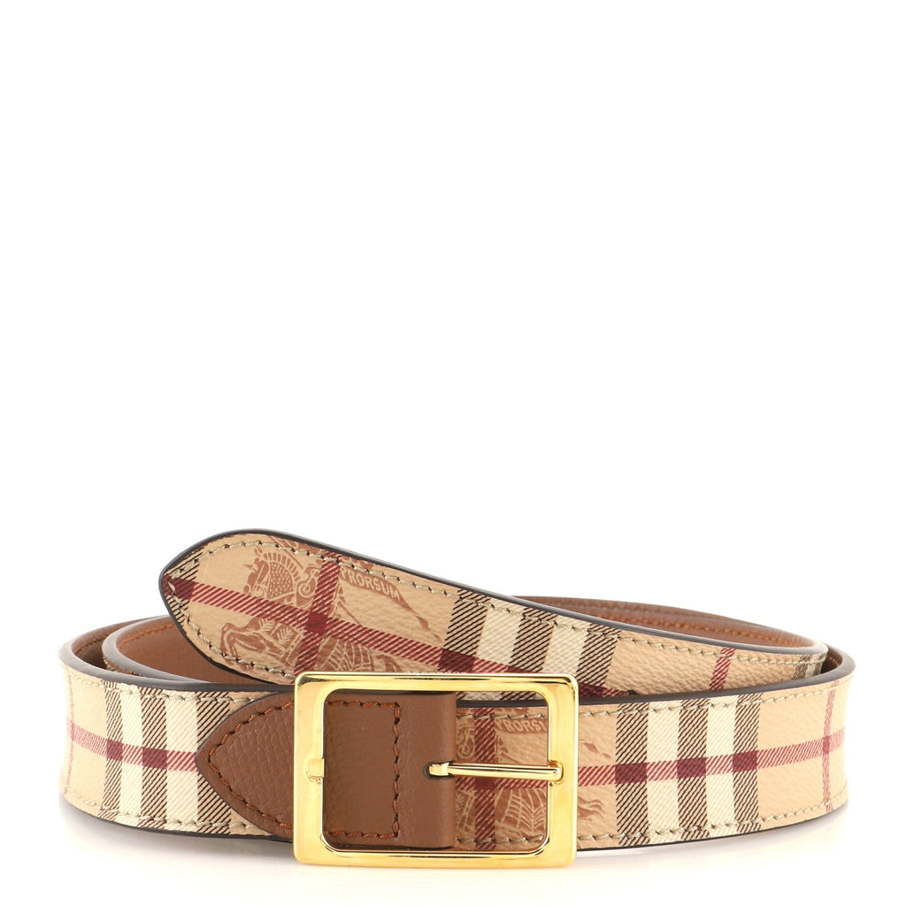 Buckle Belt Haymarket Coated Canvas Medium 95