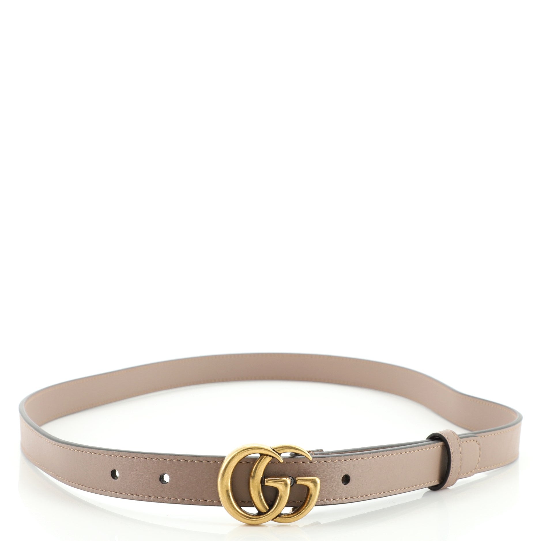 GG Marmont Belt Leather Thin 105