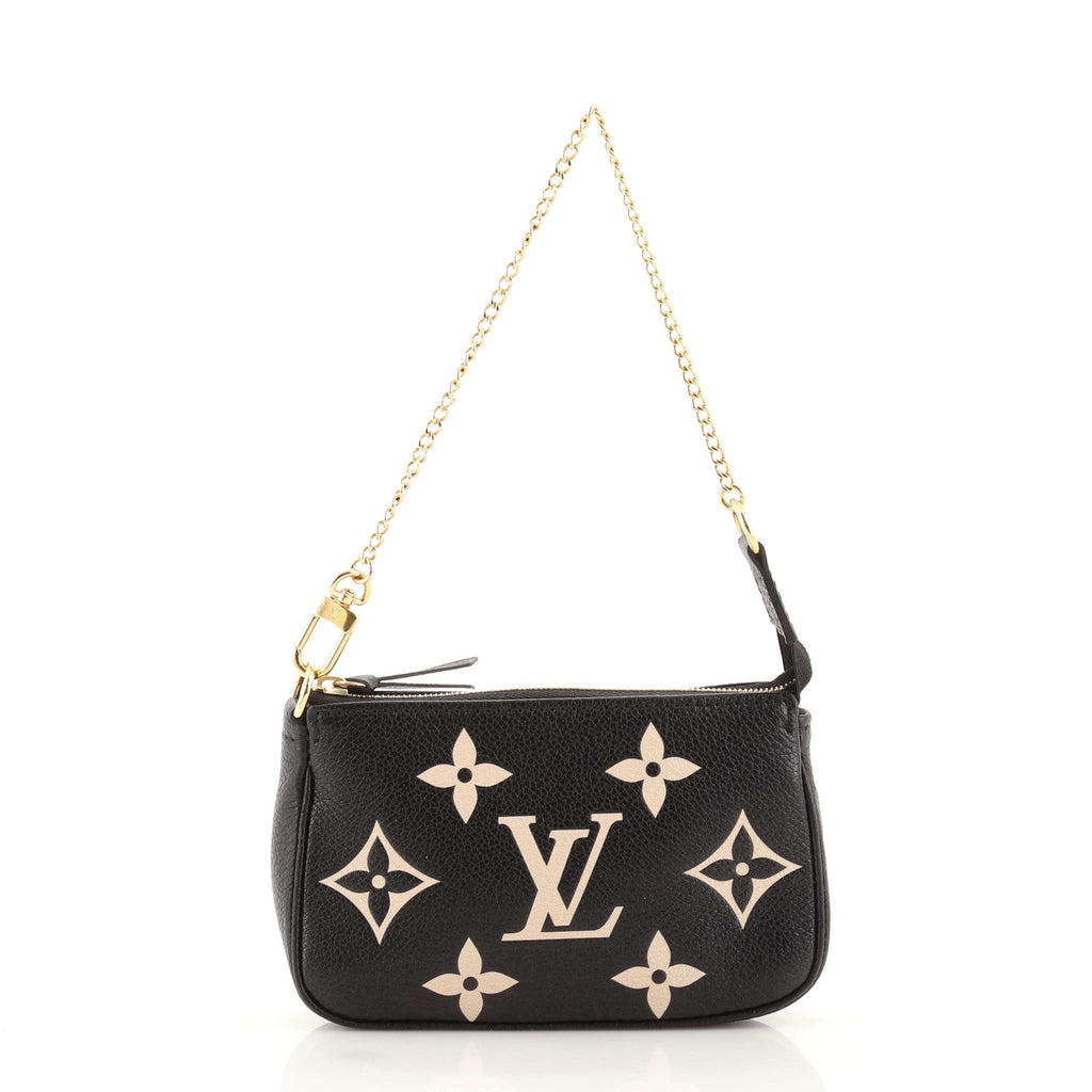Pochette Accessoires Bicolor Monogram Empreinte Giant Mini