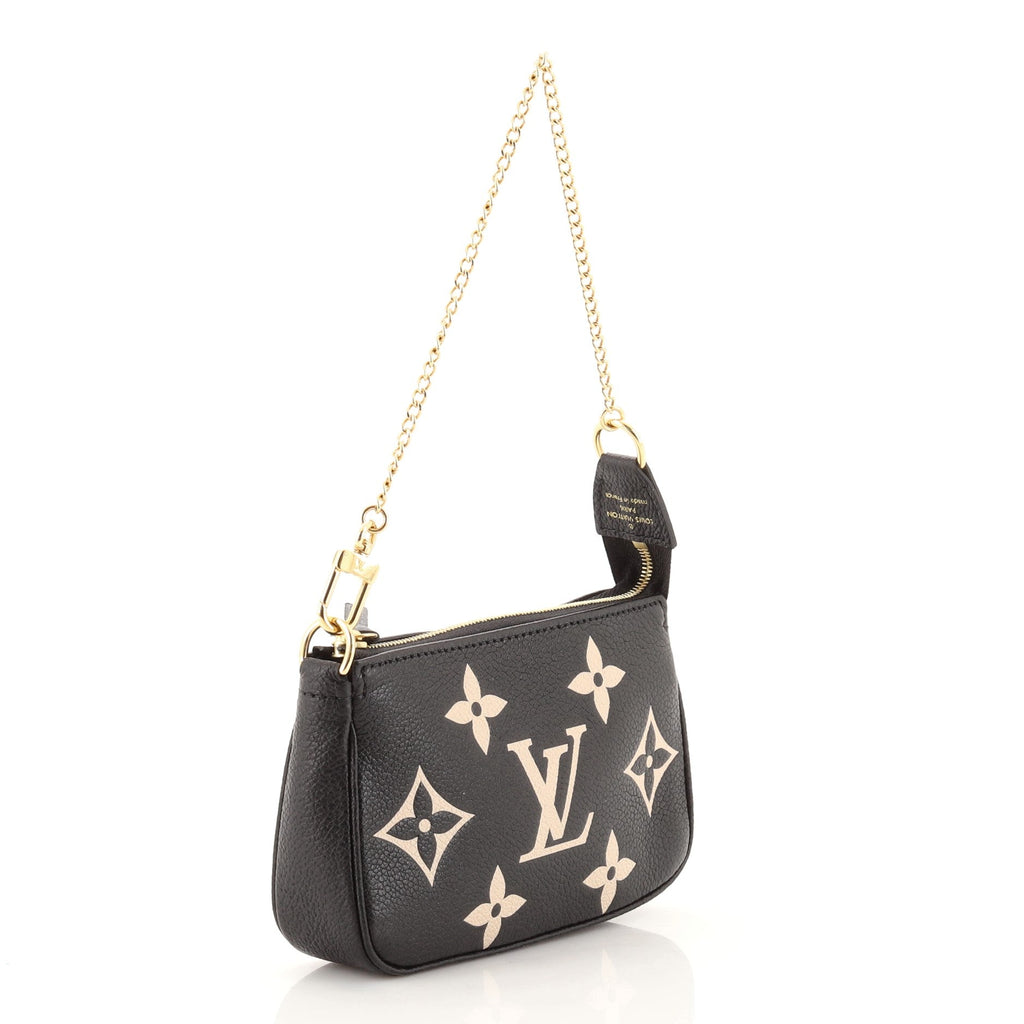 Pochette Accessoires Bicolor Monogram Empreinte Giant Mini