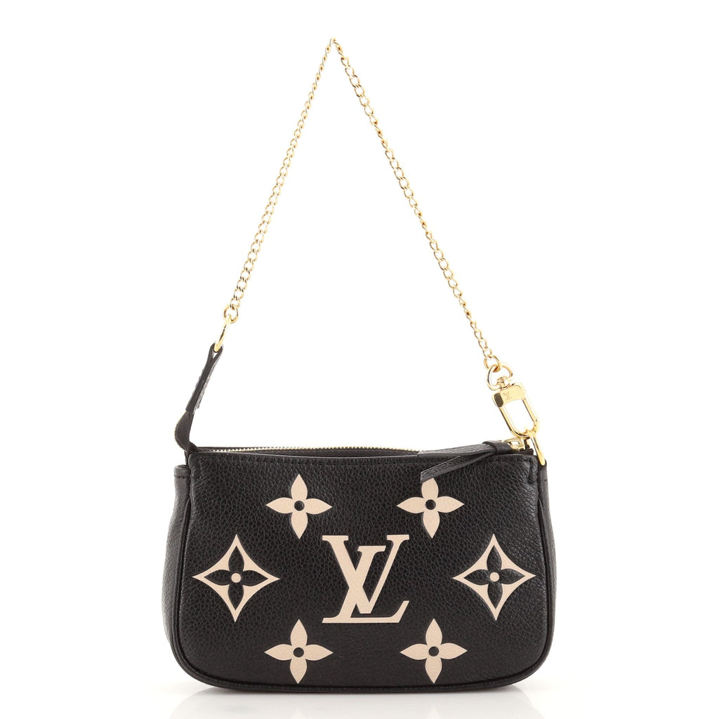 Pochette Accessoires Bicolor Monogram Empreinte Giant Mini