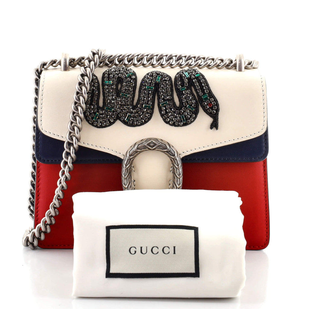 Dionysus Bag Embellished Leather Mini
