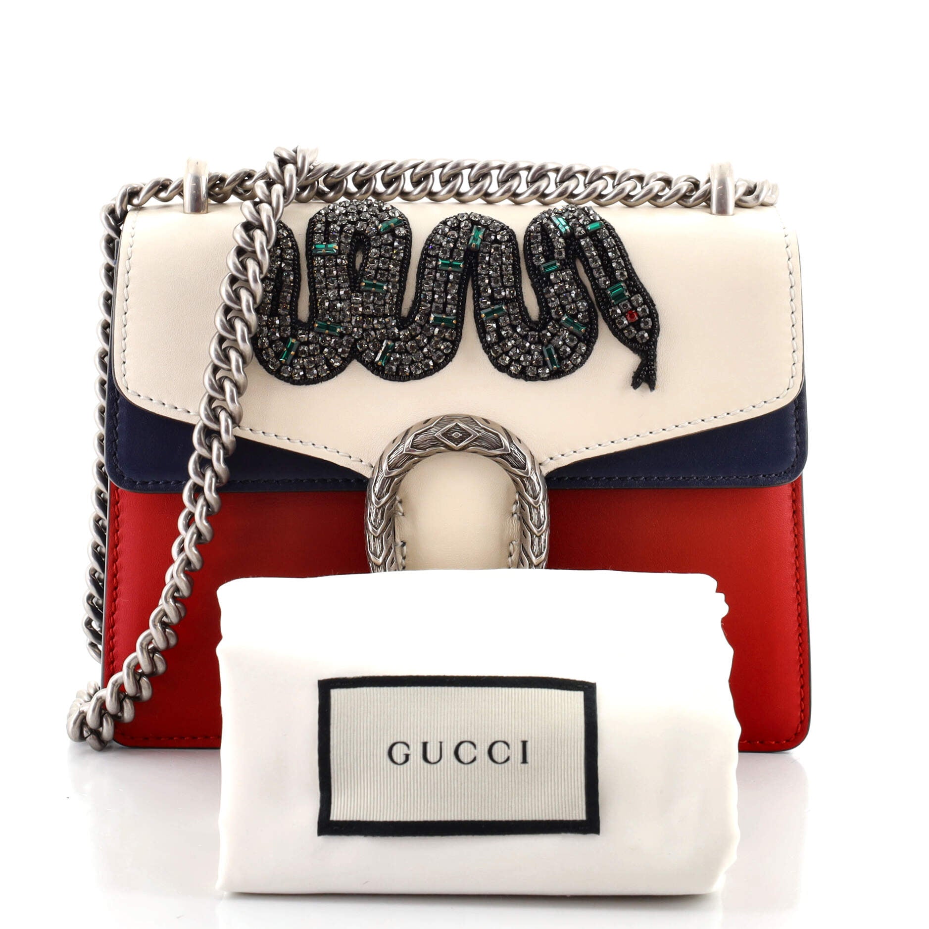 Dionysus Bag Embellished Leather Mini