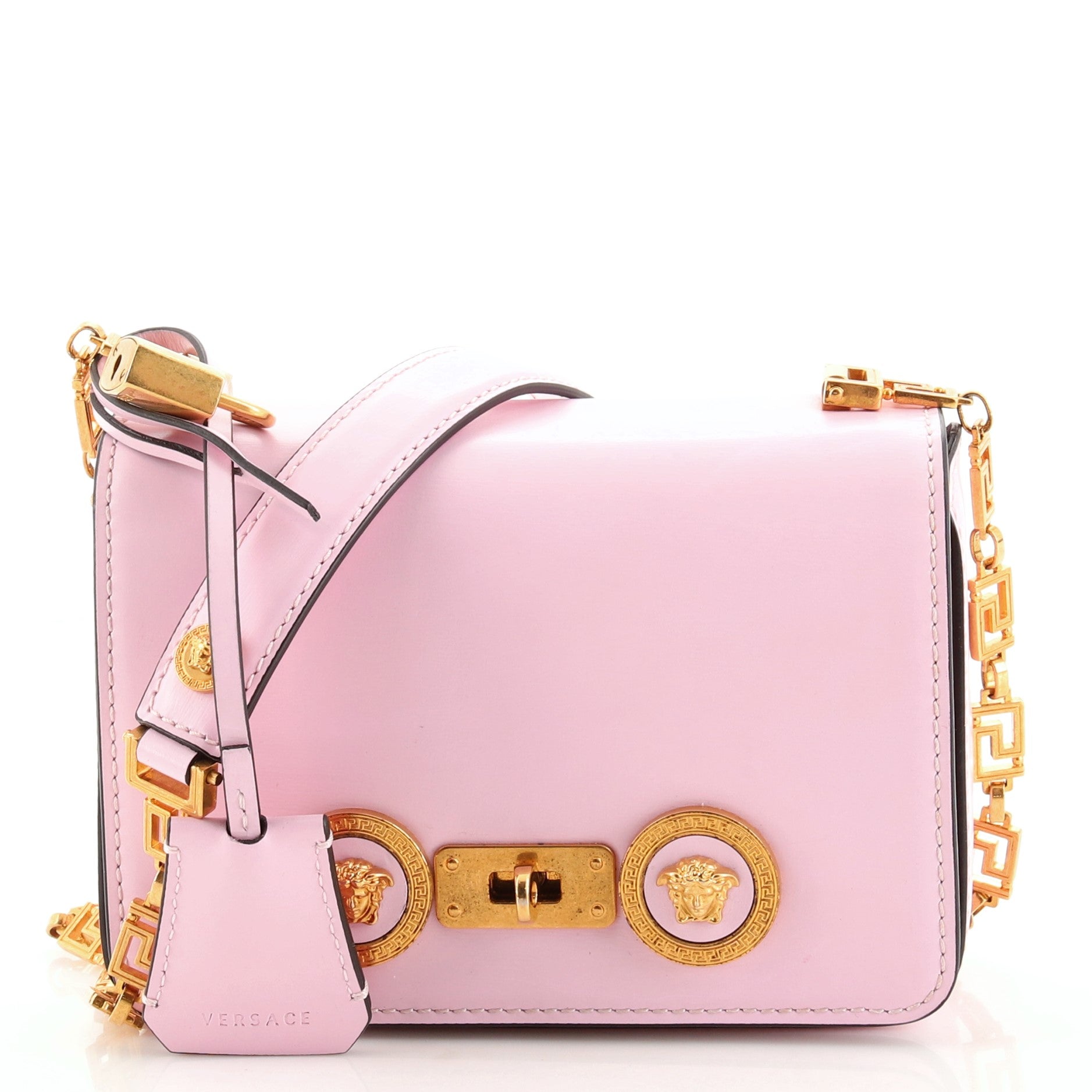 Clash Chain Crossbody Bag Leather Mini