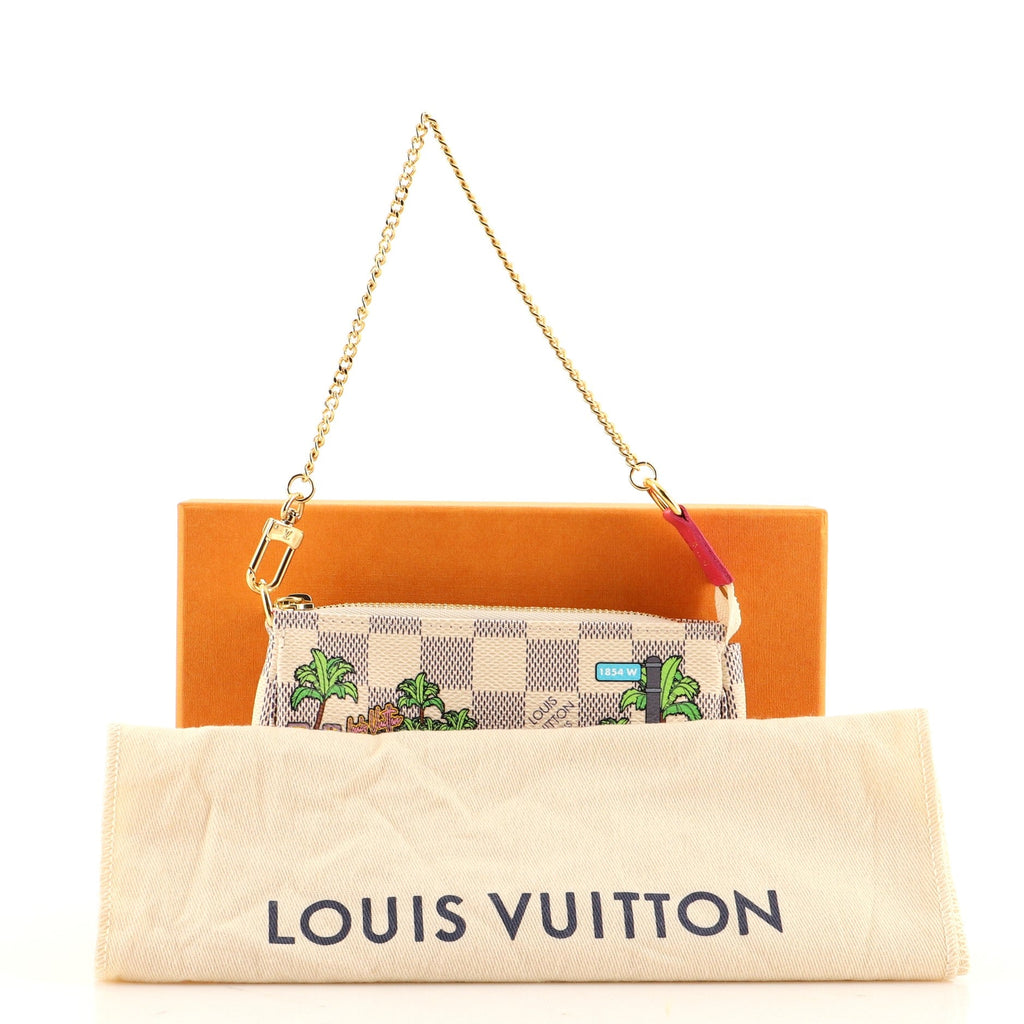 Pochette Accessoires Limited Edition Vivienne Xmas Damier Mini