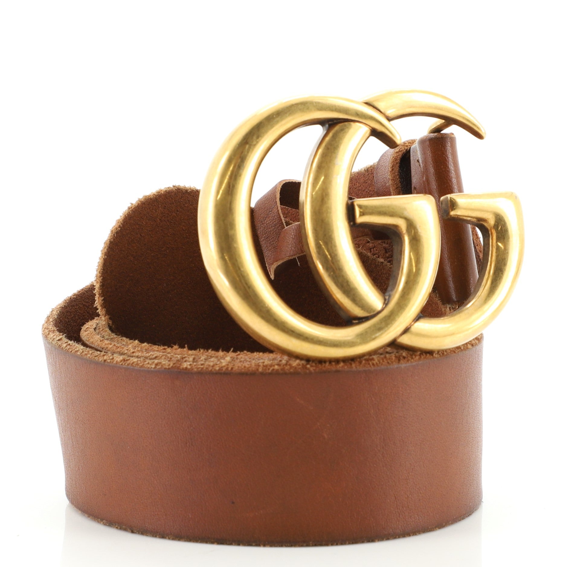 GG Marmont Belt Leather Medium 80