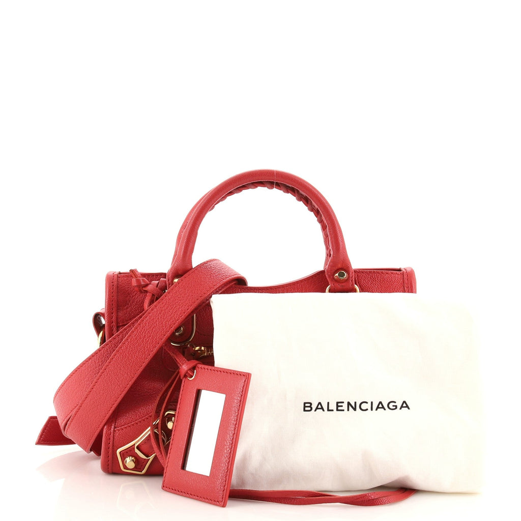 City Giant Studs Bag Leather Mini