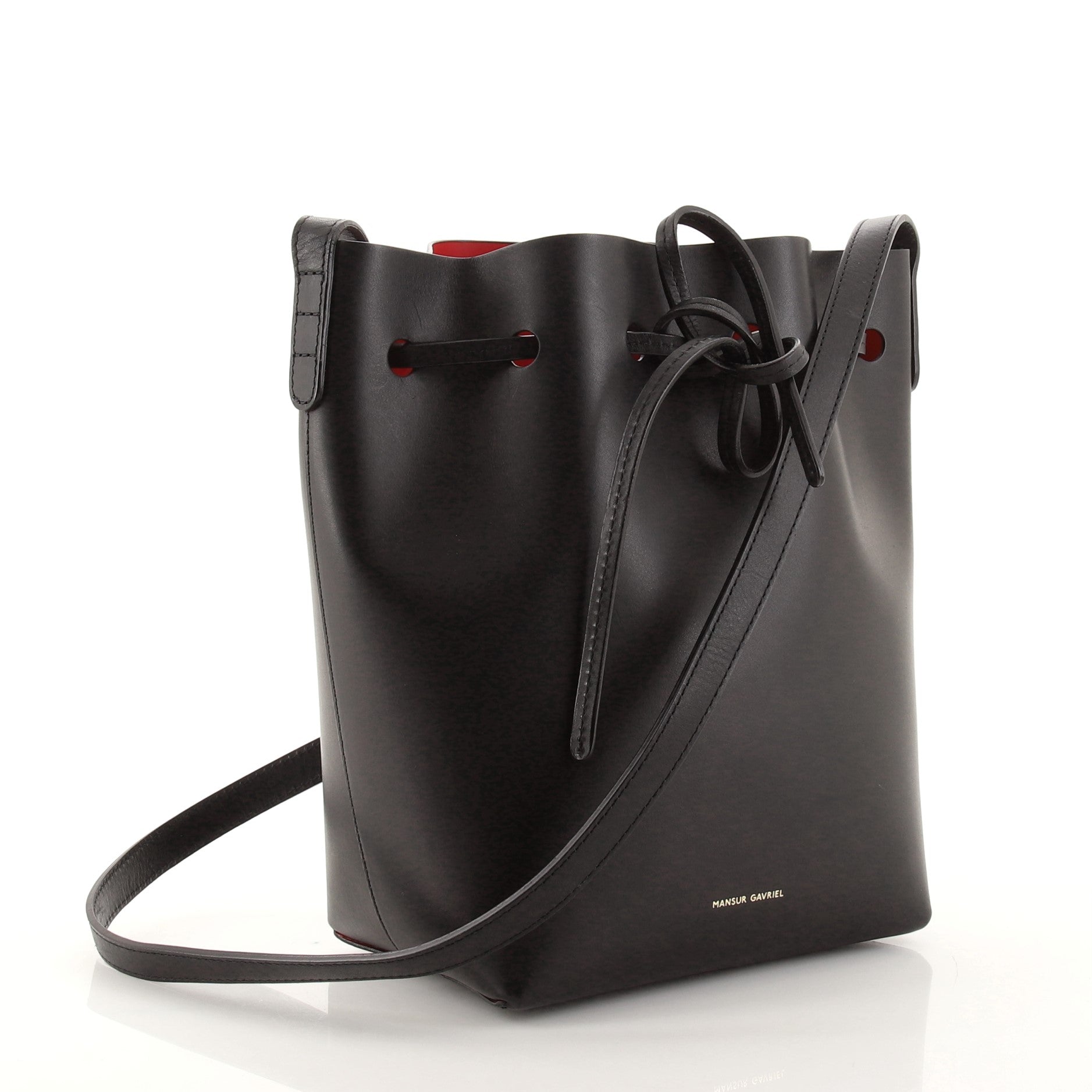 Bucket Bag Leather Mini