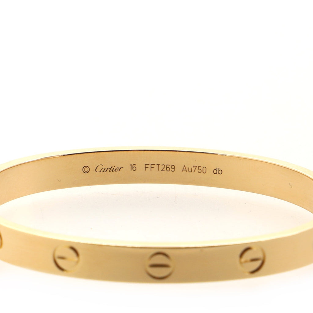 Love Bracelet 18K Yellow Gold