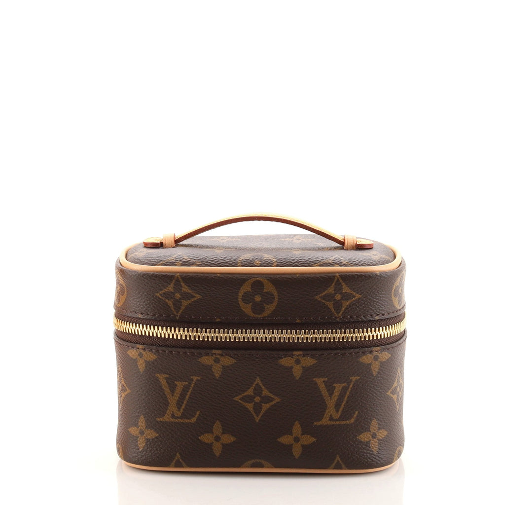 Nice Vanity Case Monogram Canvas Nano