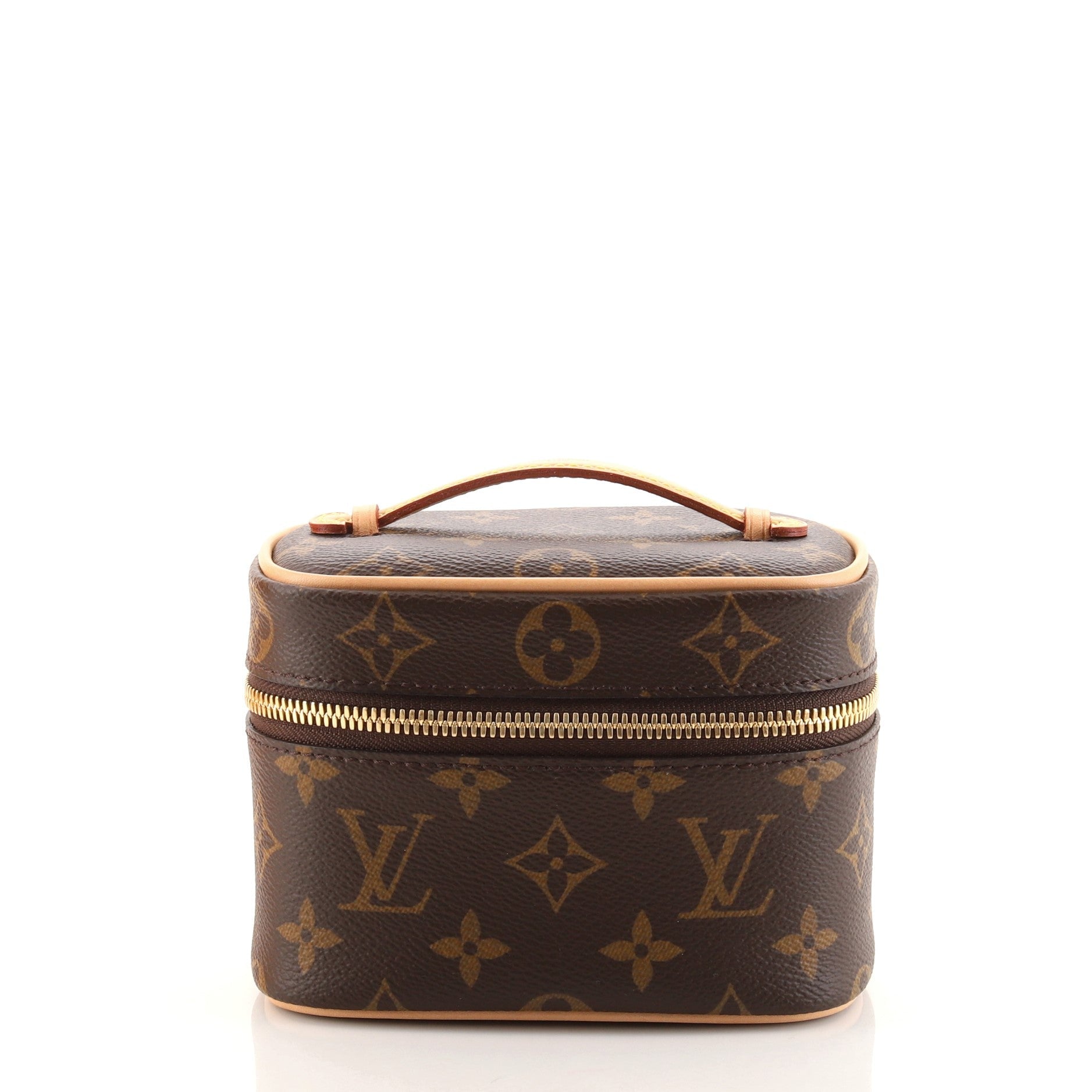Nice Vanity Case Monogram Canvas Nano