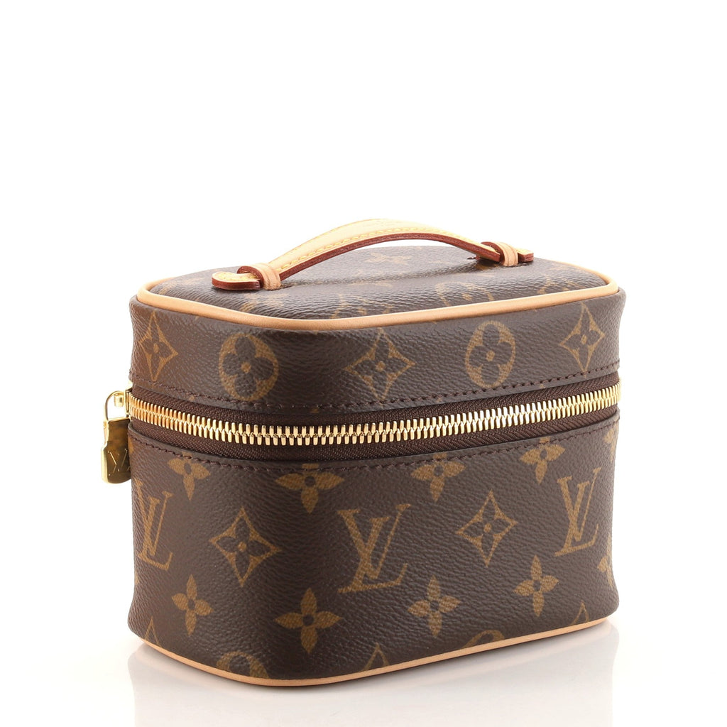 Nice Vanity Case Monogram Canvas Nano