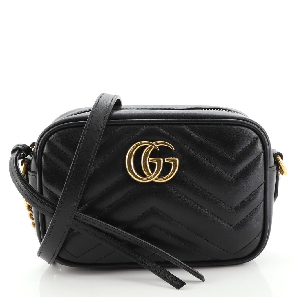 GG Marmont Shoulder Bag Matelasse Leather Mini