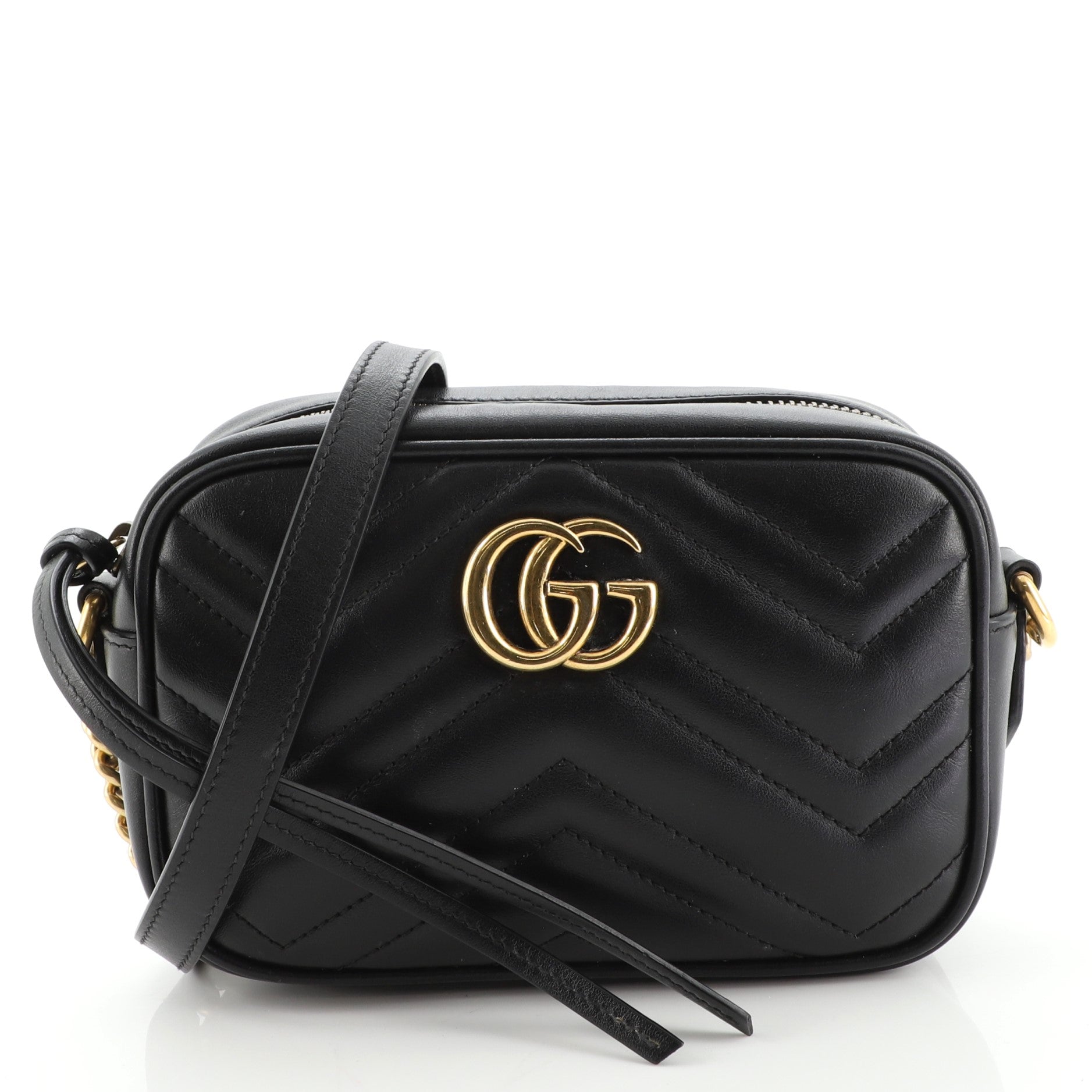 GG Marmont Shoulder Bag Matelasse Leather Mini