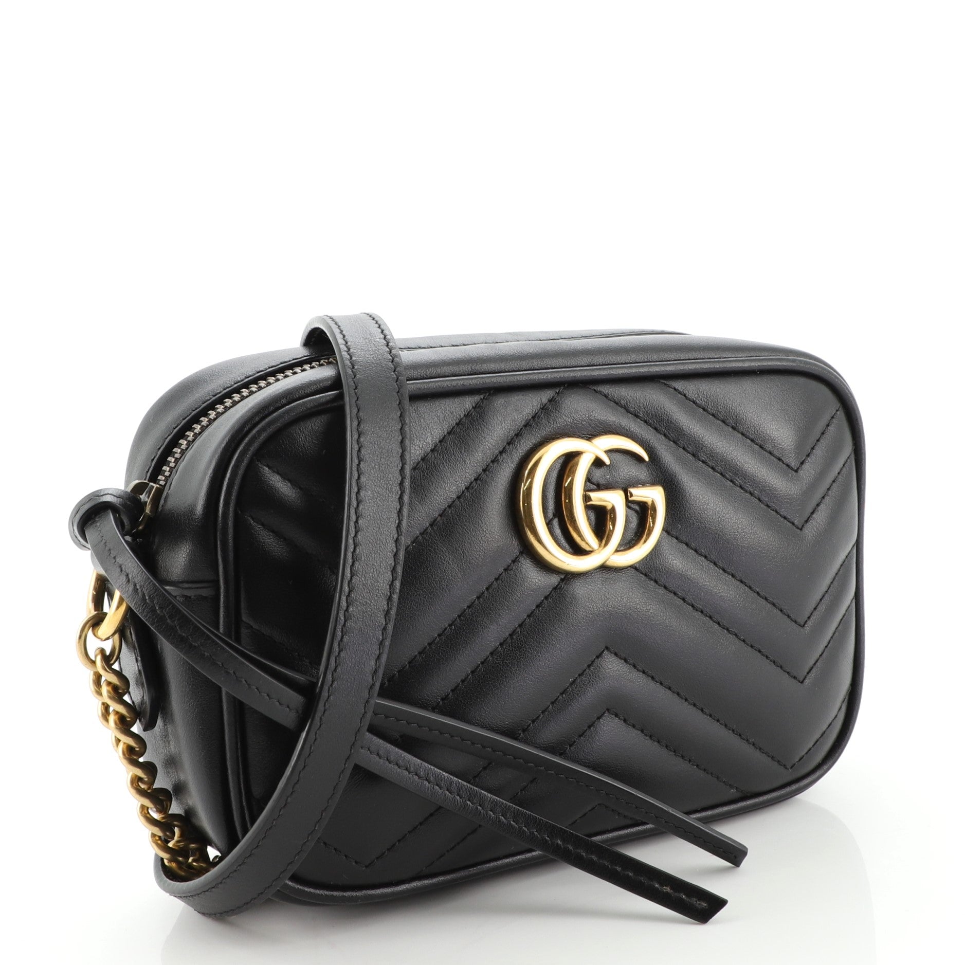 GG Marmont Shoulder Bag Matelasse Leather Mini