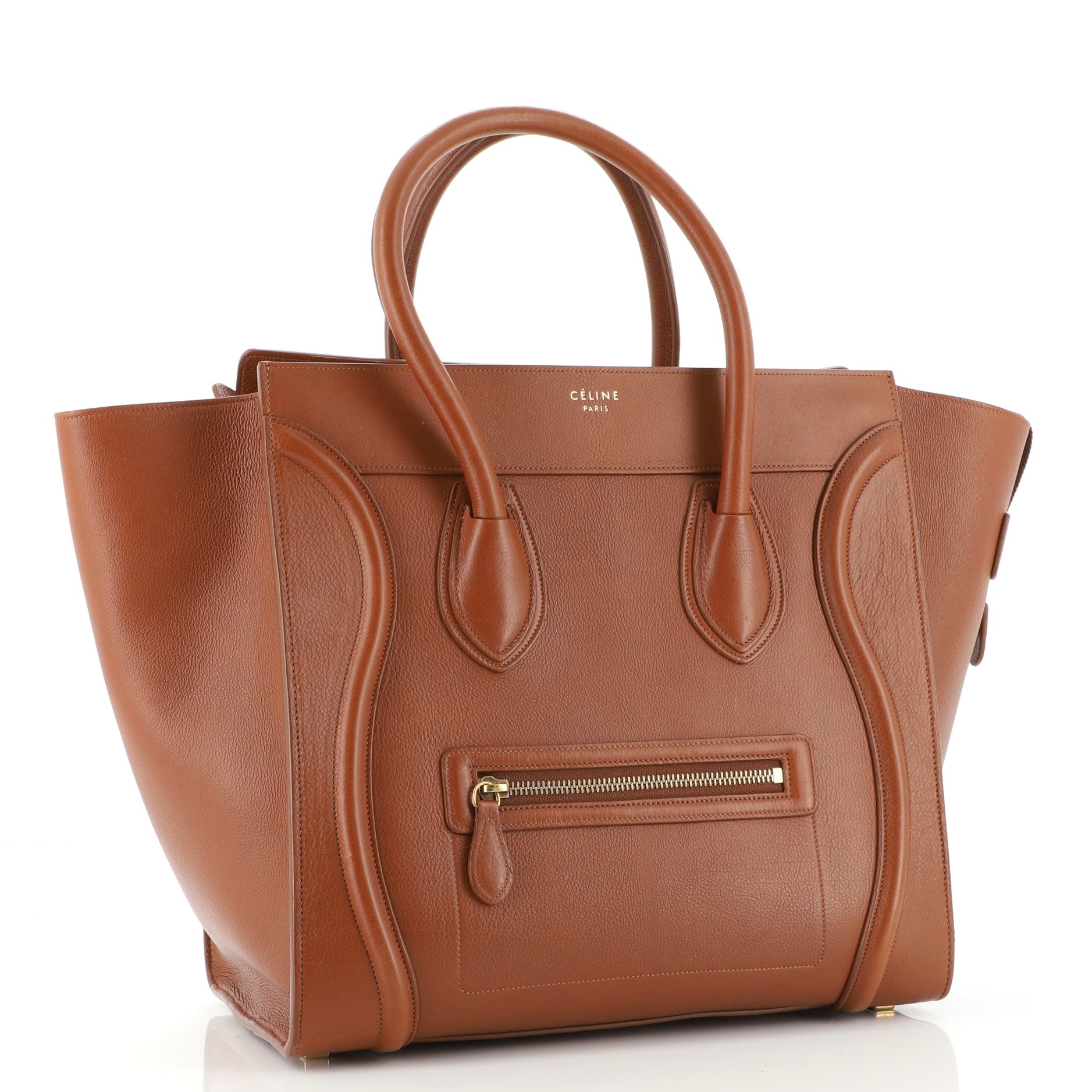 Luggage Bag Grainy Leather Mini