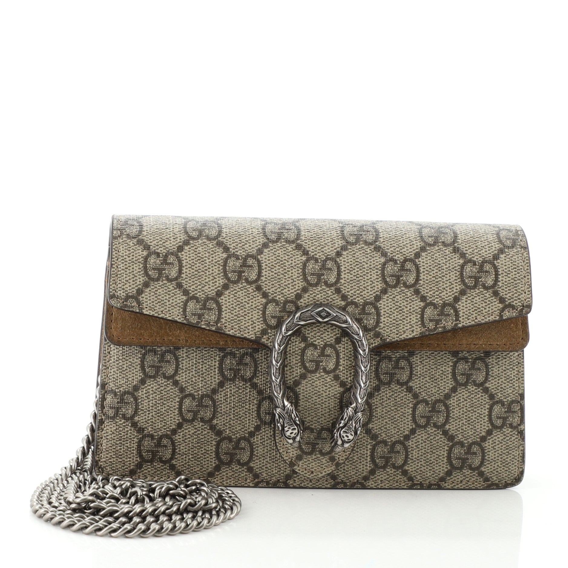 Dionysus Bag GG Coated Canvas Super Mini