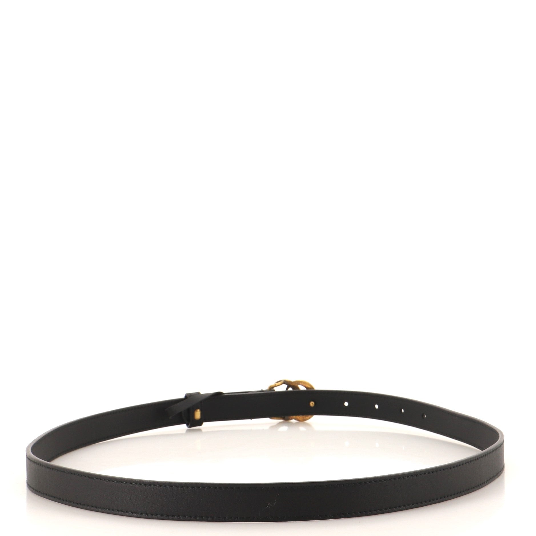 Pearly GG Marmont Belt Leather Thin 90