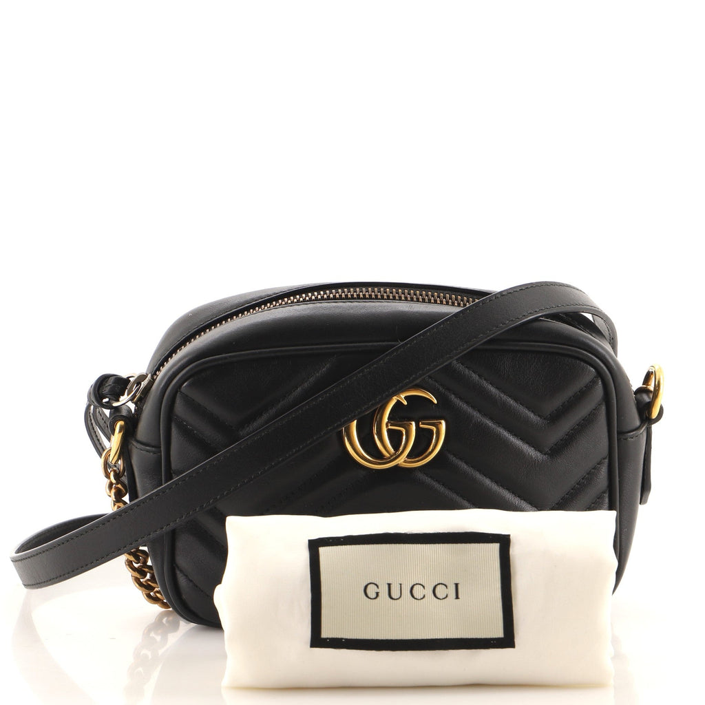 GG Marmont Shoulder Bag Matelasse Leather Mini