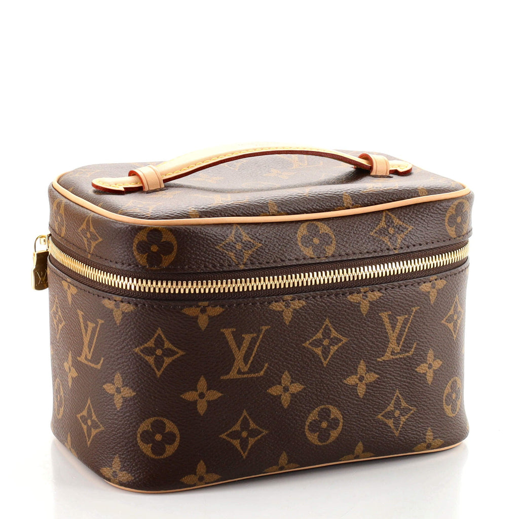 Nice Vanity Case Monogram Canvas Mini