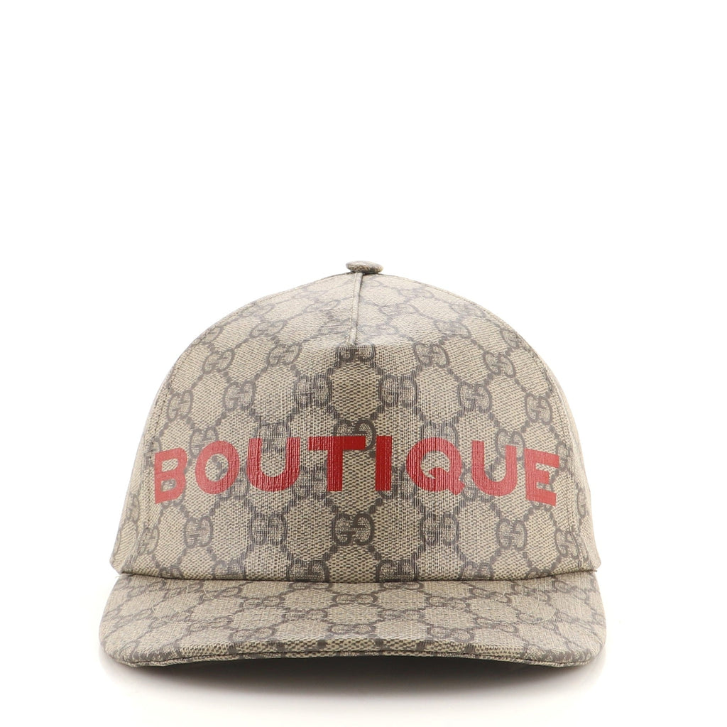 Baseball Cap Printed GG Coated Canvas XXL