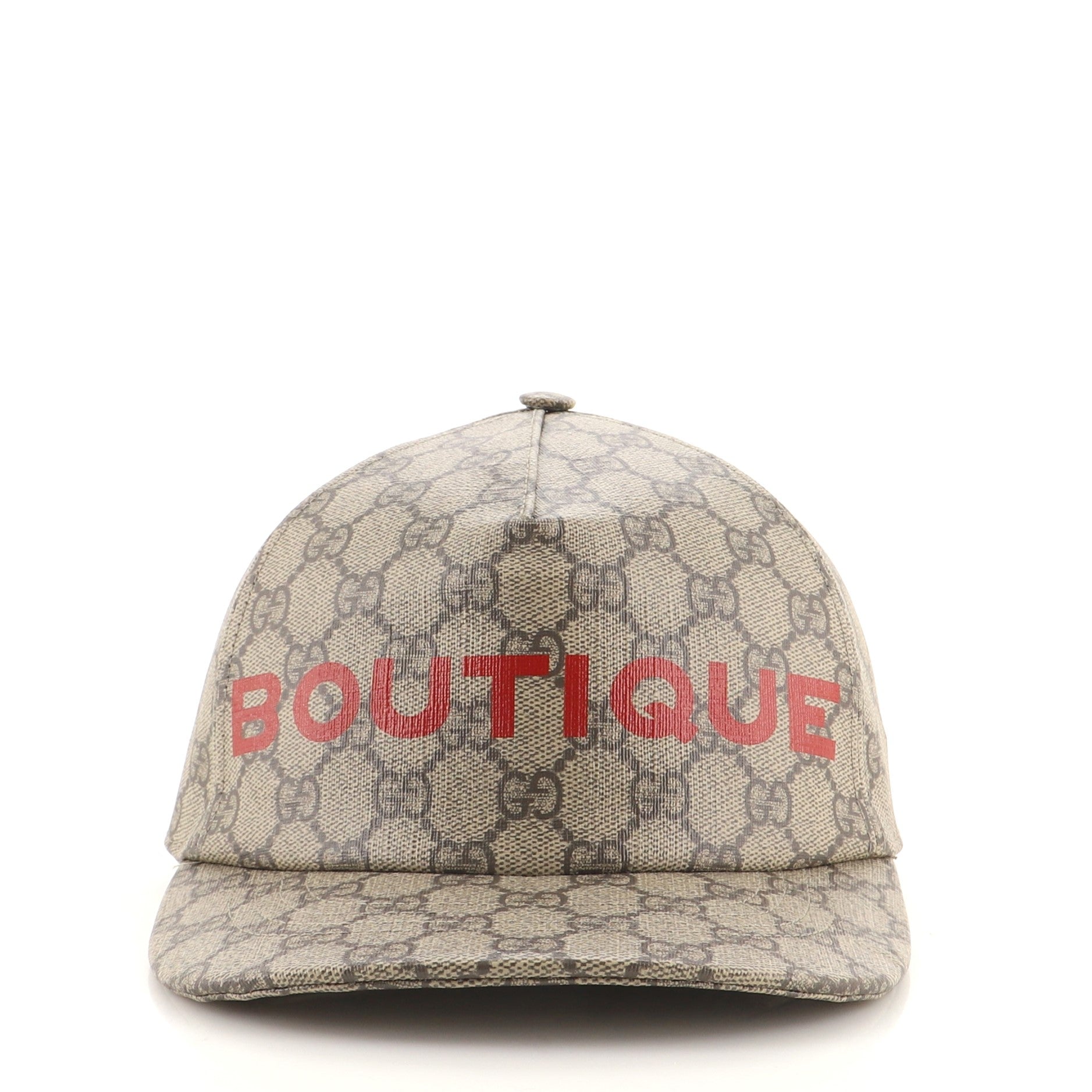 Baseball Cap Printed GG Coated Canvas XXL