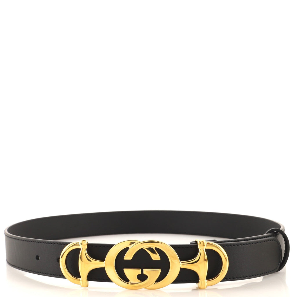 Interlocking G Horsebit Belt Leather Medium 85