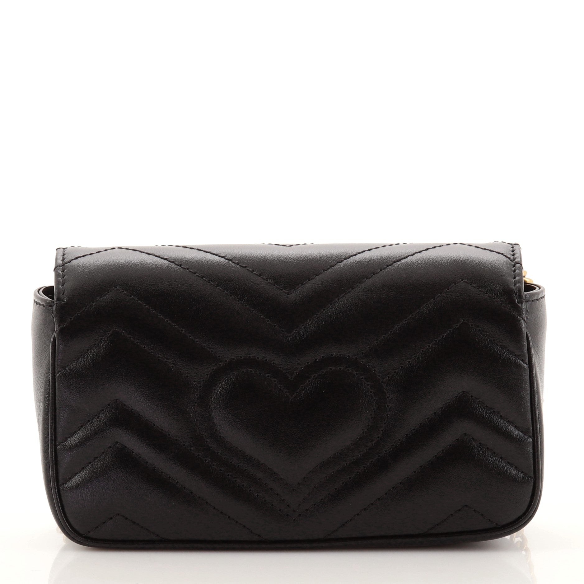 GG Marmont Flap Bag Matelasse Leather Super Mini