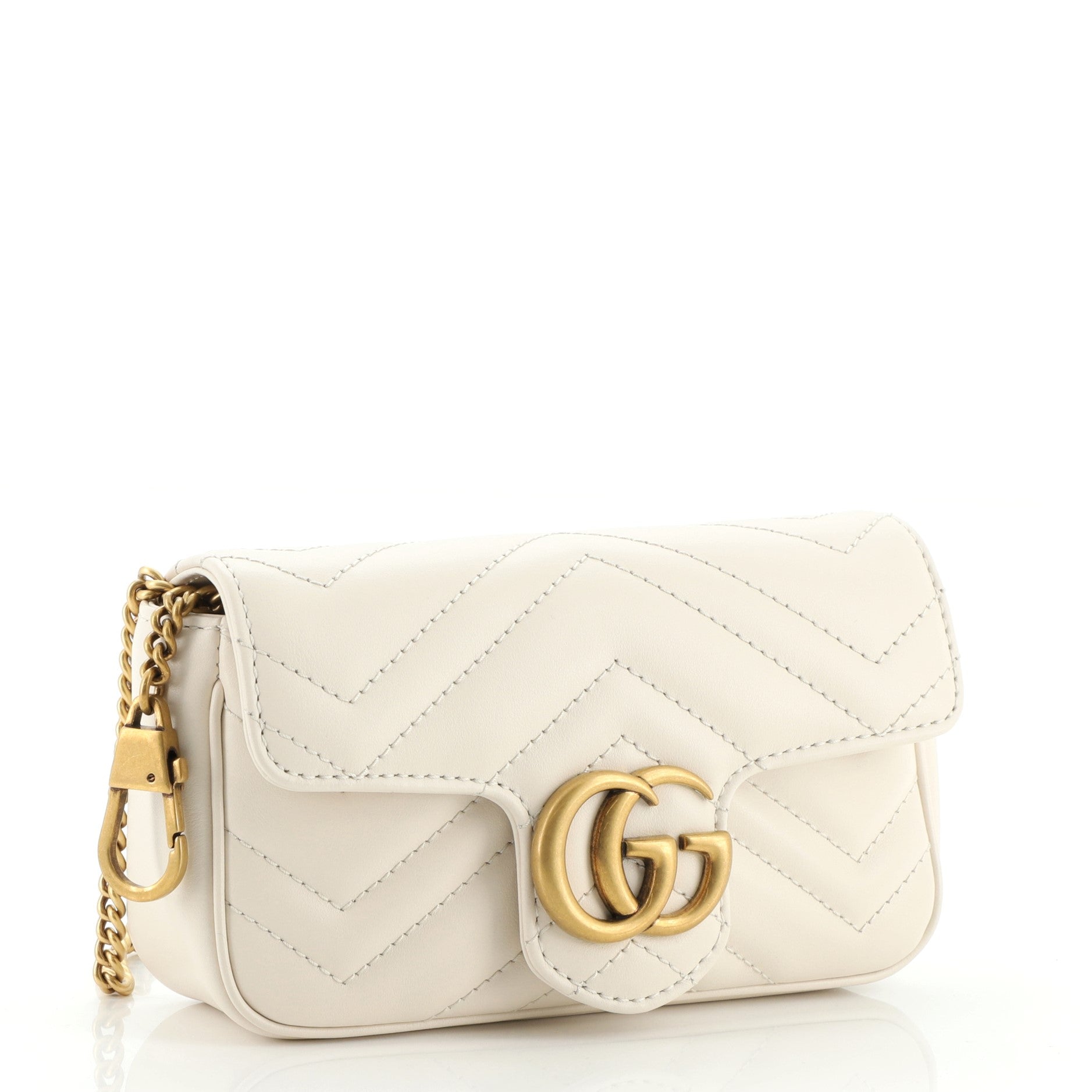GG Marmont Flap Bag Matelasse Leather Super Mini