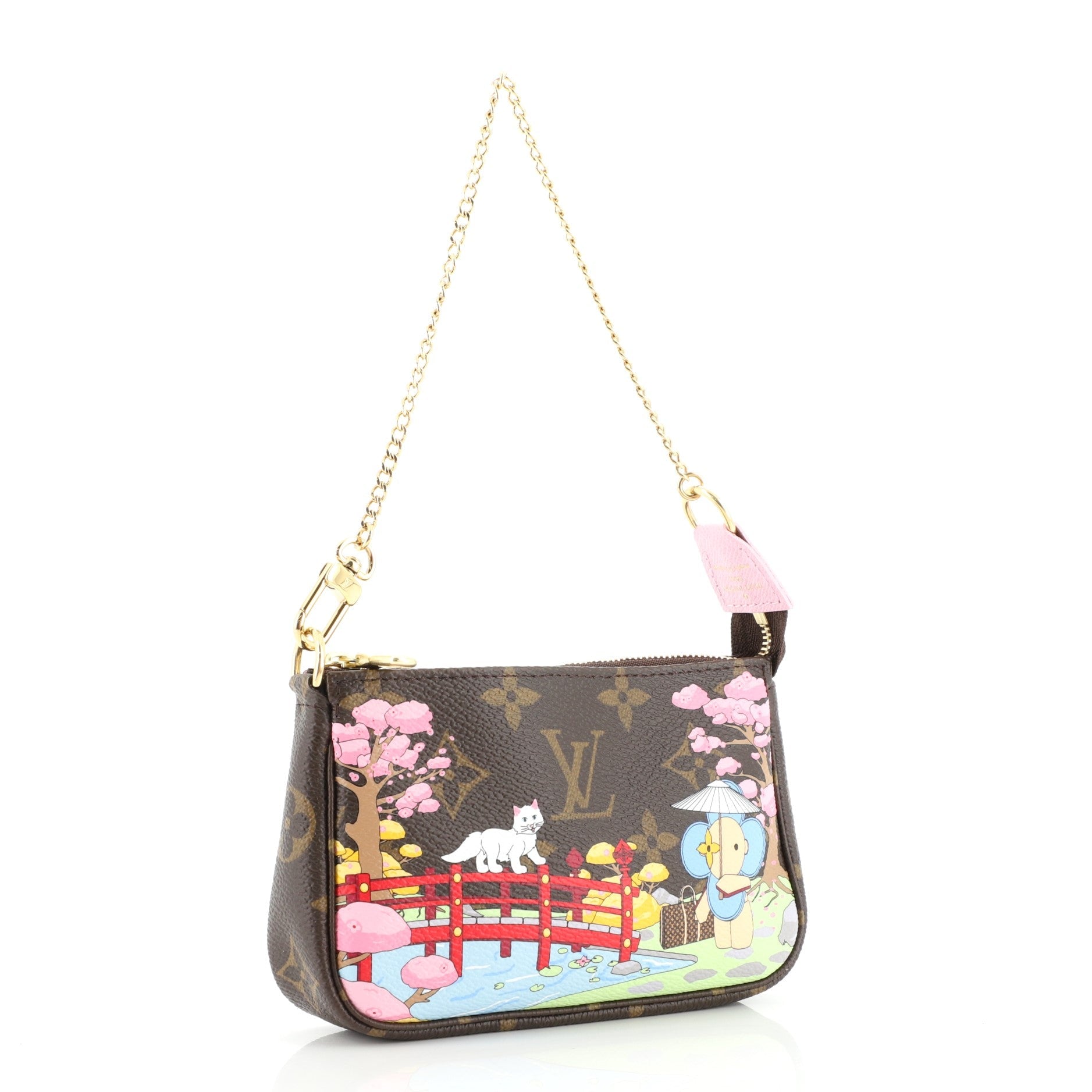 Pochette Accessoires Limited Edition Vivienne Xmas Damier Mini