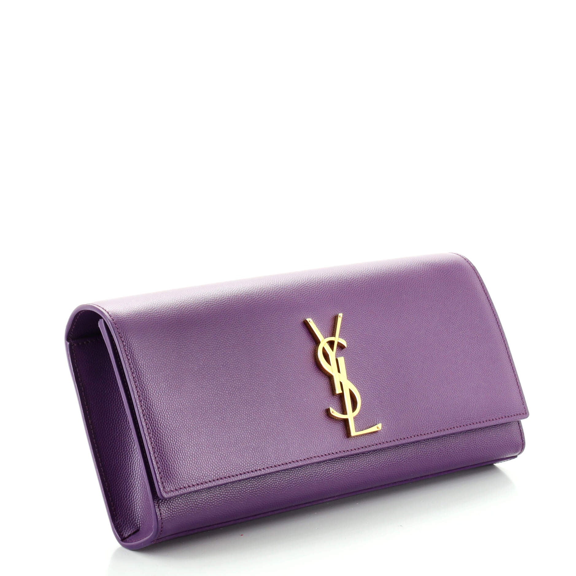 Classic Monogram Clutch Leather Long
