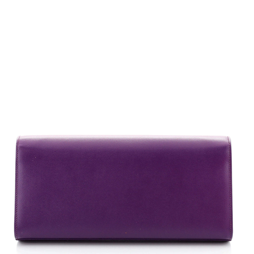 Classic Monogram Clutch Leather Long