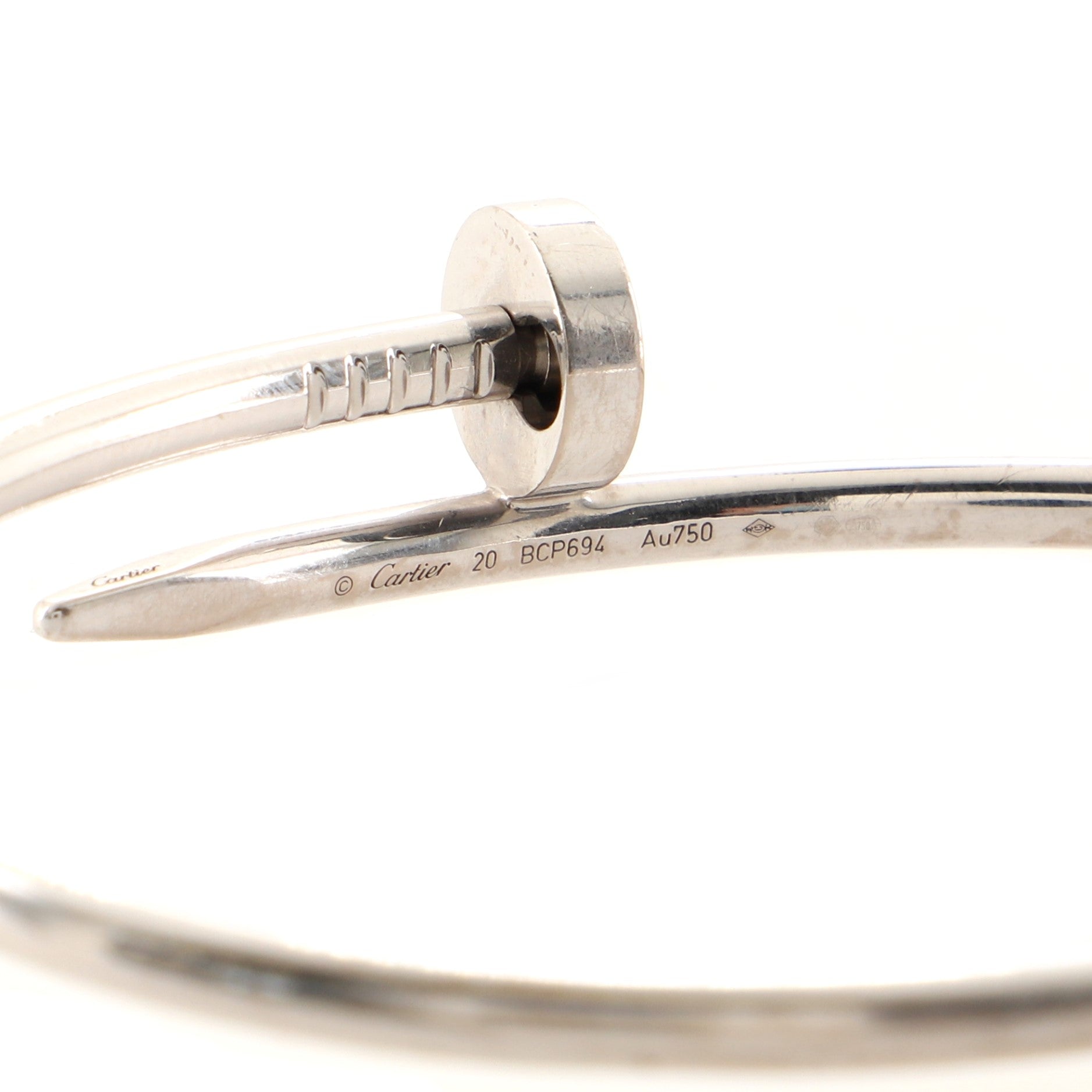 Juste un Clou Bracelet 18K White Gold Classic