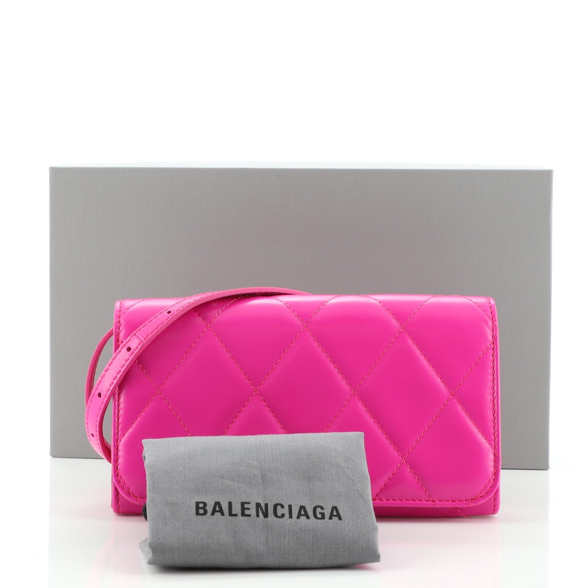Touch B. Crossbody Bag Quilted Leather Mini