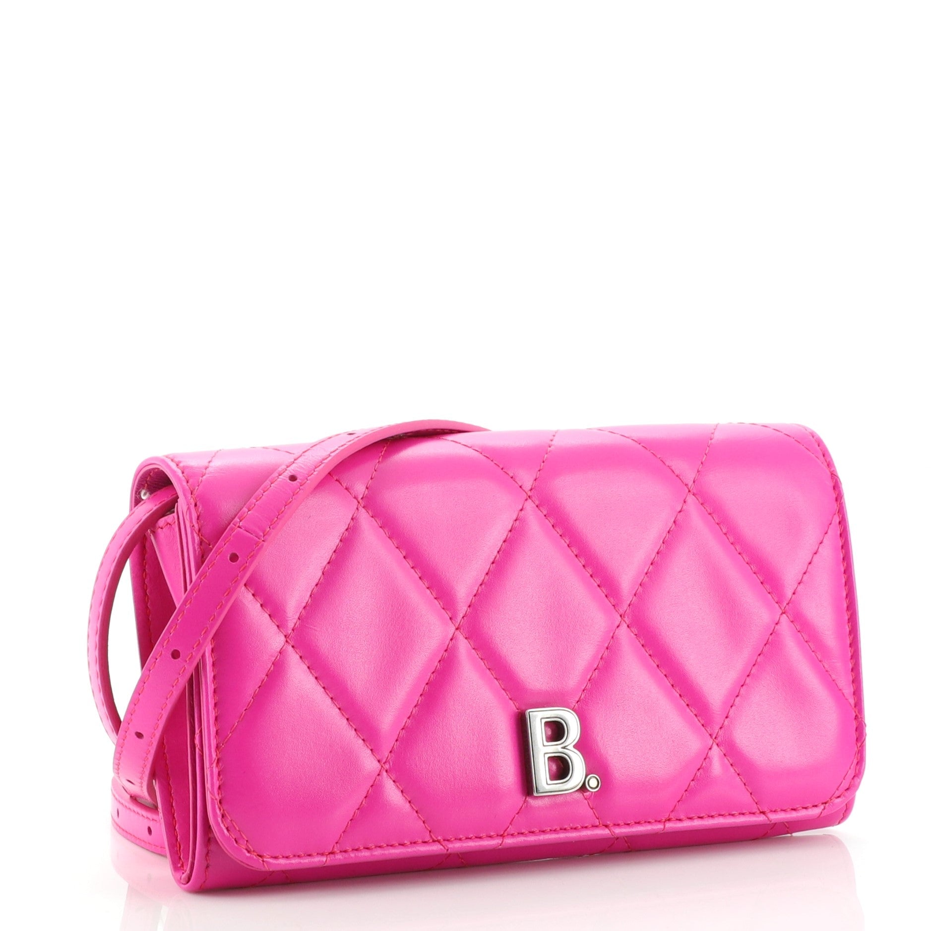 Touch B. Crossbody Bag Quilted Leather Mini