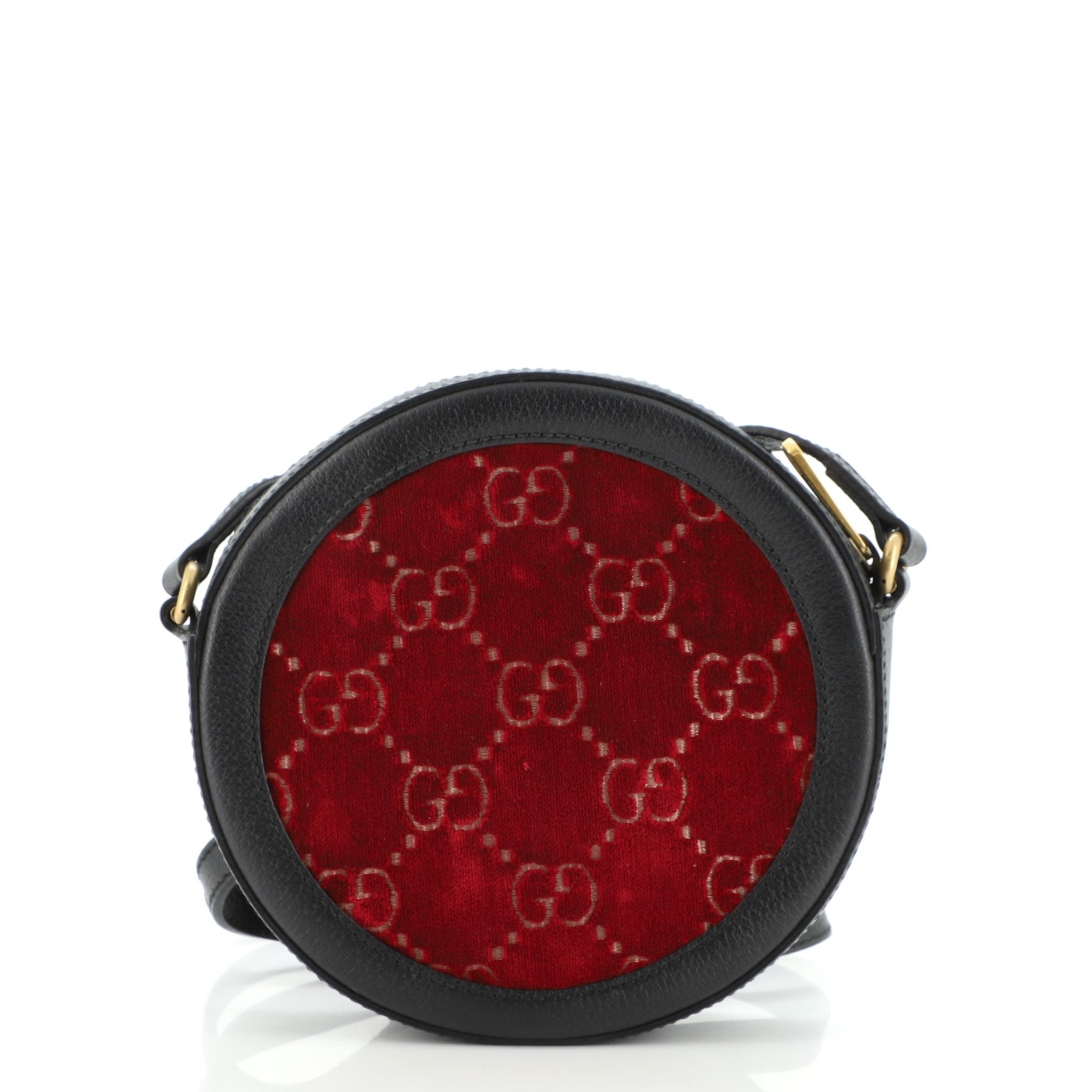 Ophidia Round Shoulder Bag GG Velvet Mini