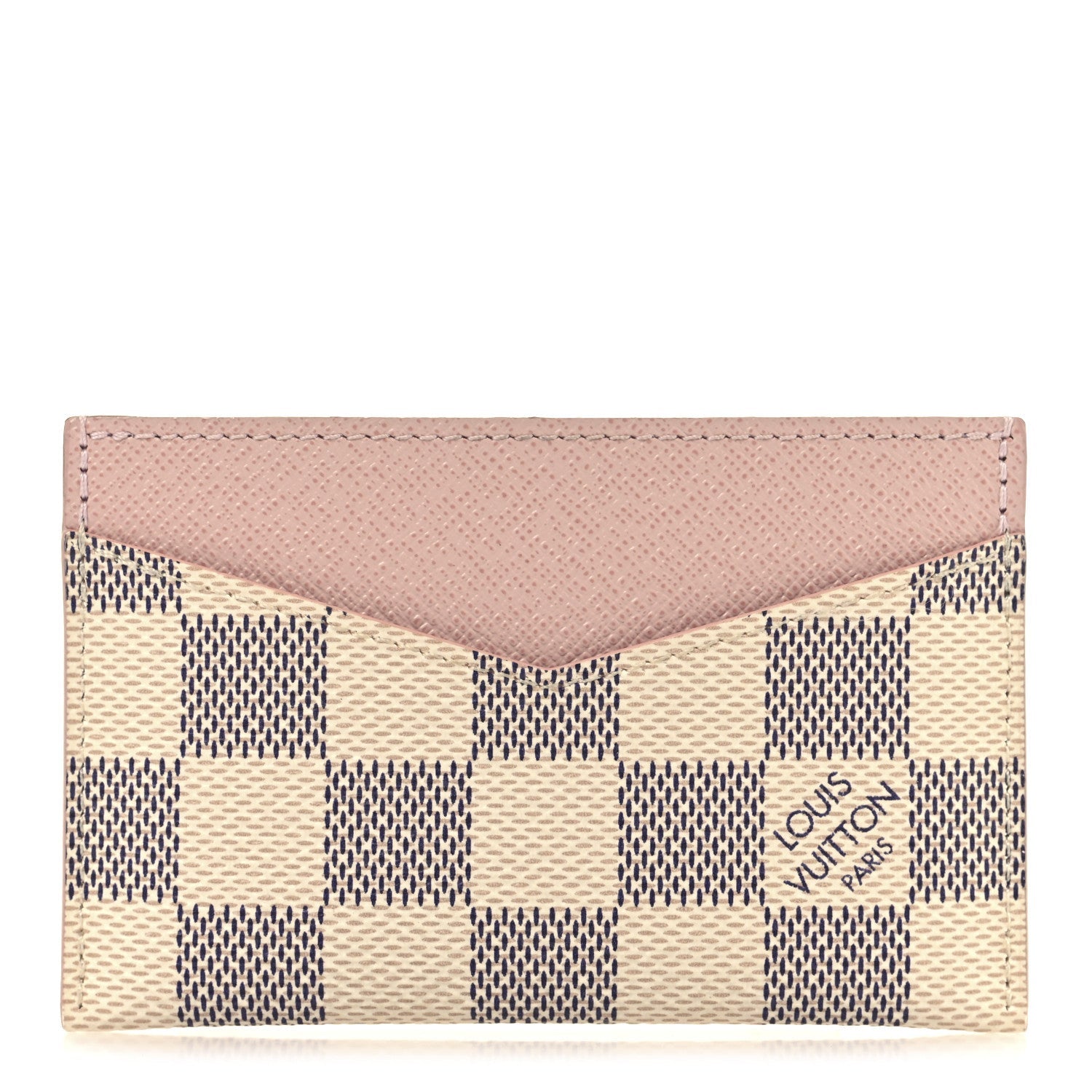 Damier Azur Daily  Holder Rose Ballerine