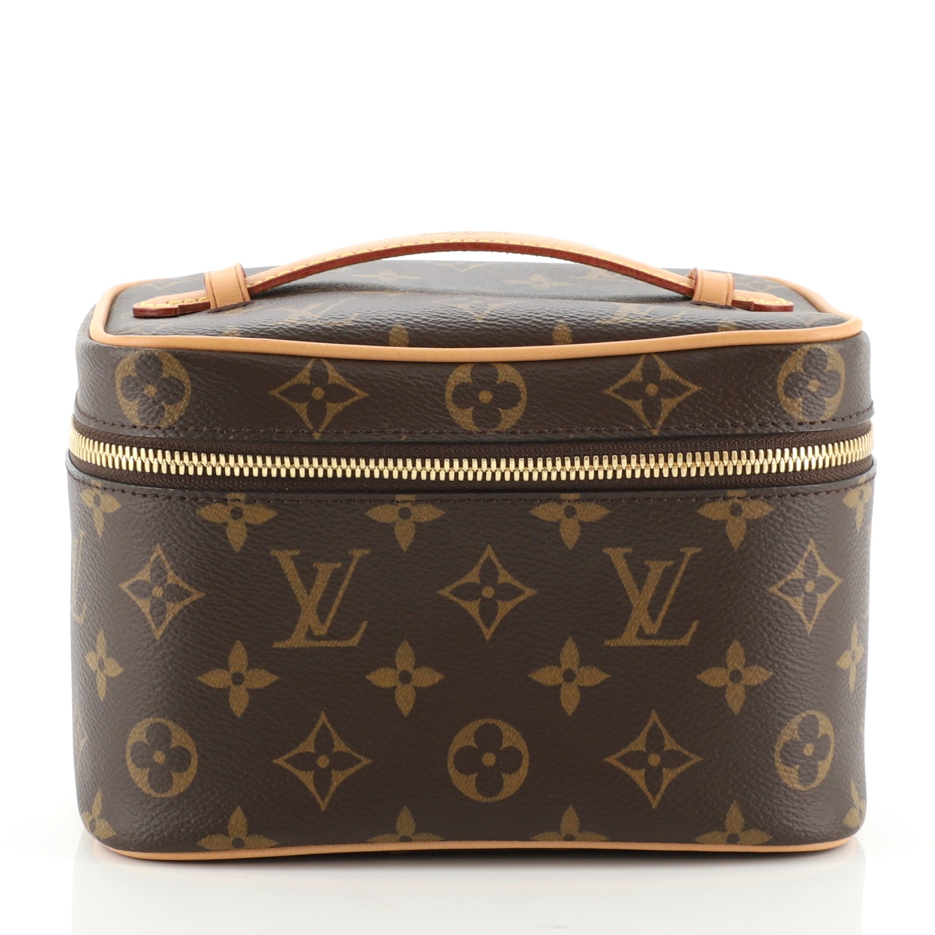 Nice Vanity Case Monogram Canvas Mini