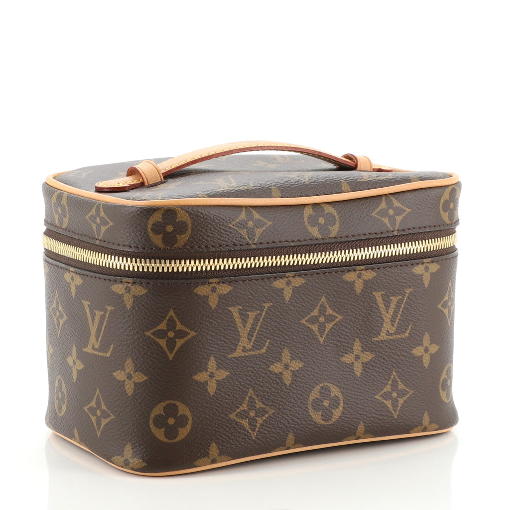 Nice Vanity Case Monogram Canvas Mini
