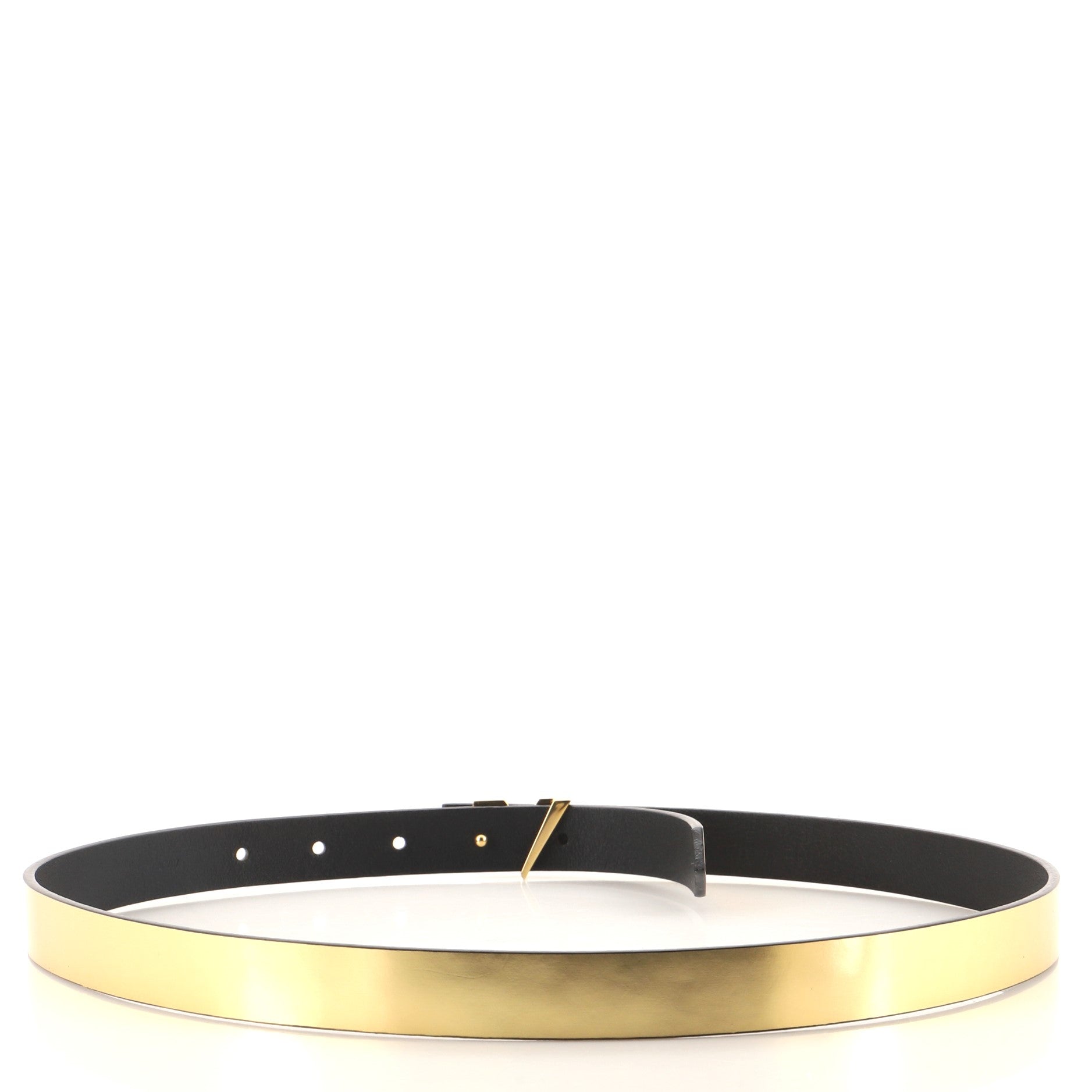 Essential V Belt Leather with Crystals 80