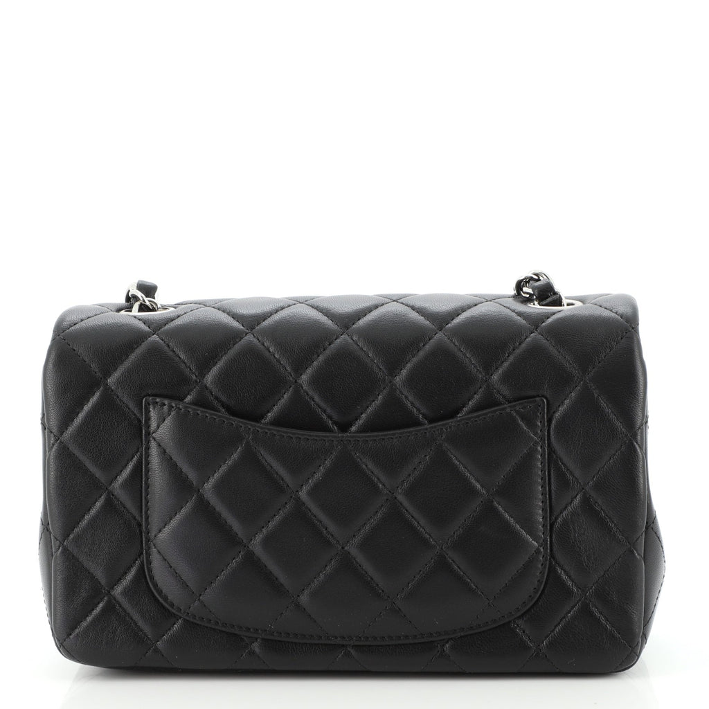 Classic Single Flap Bag Quilted Lambskin Mini