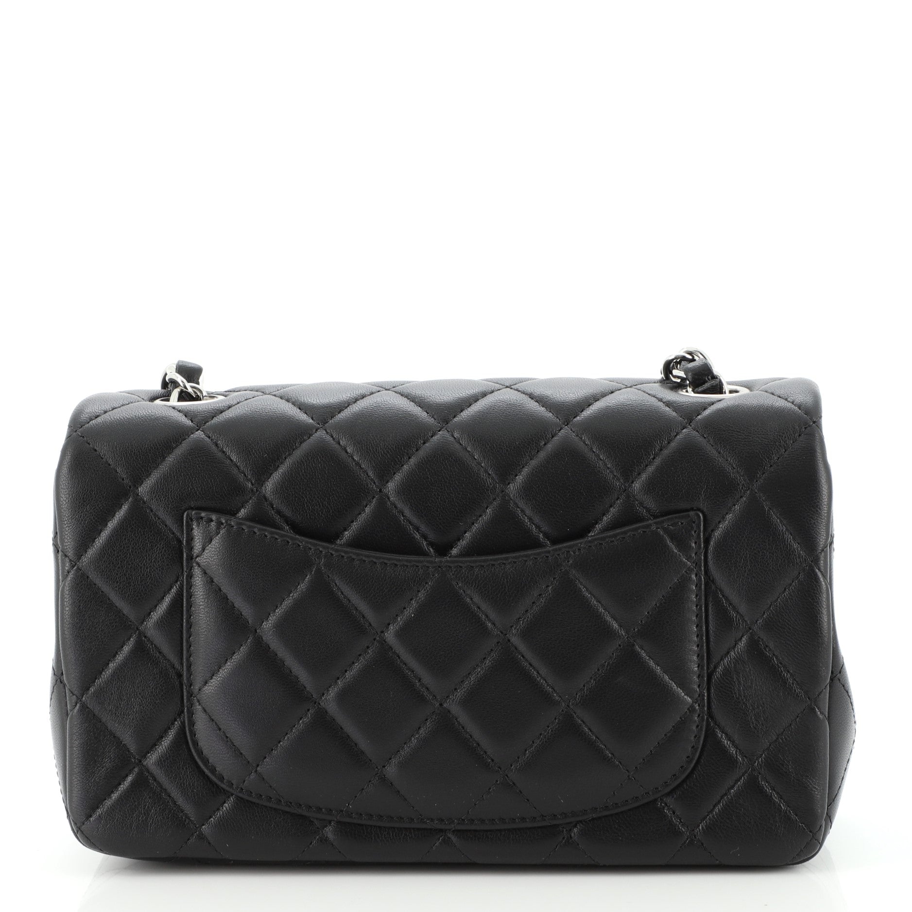 Classic Single Flap Bag Quilted Lambskin Mini