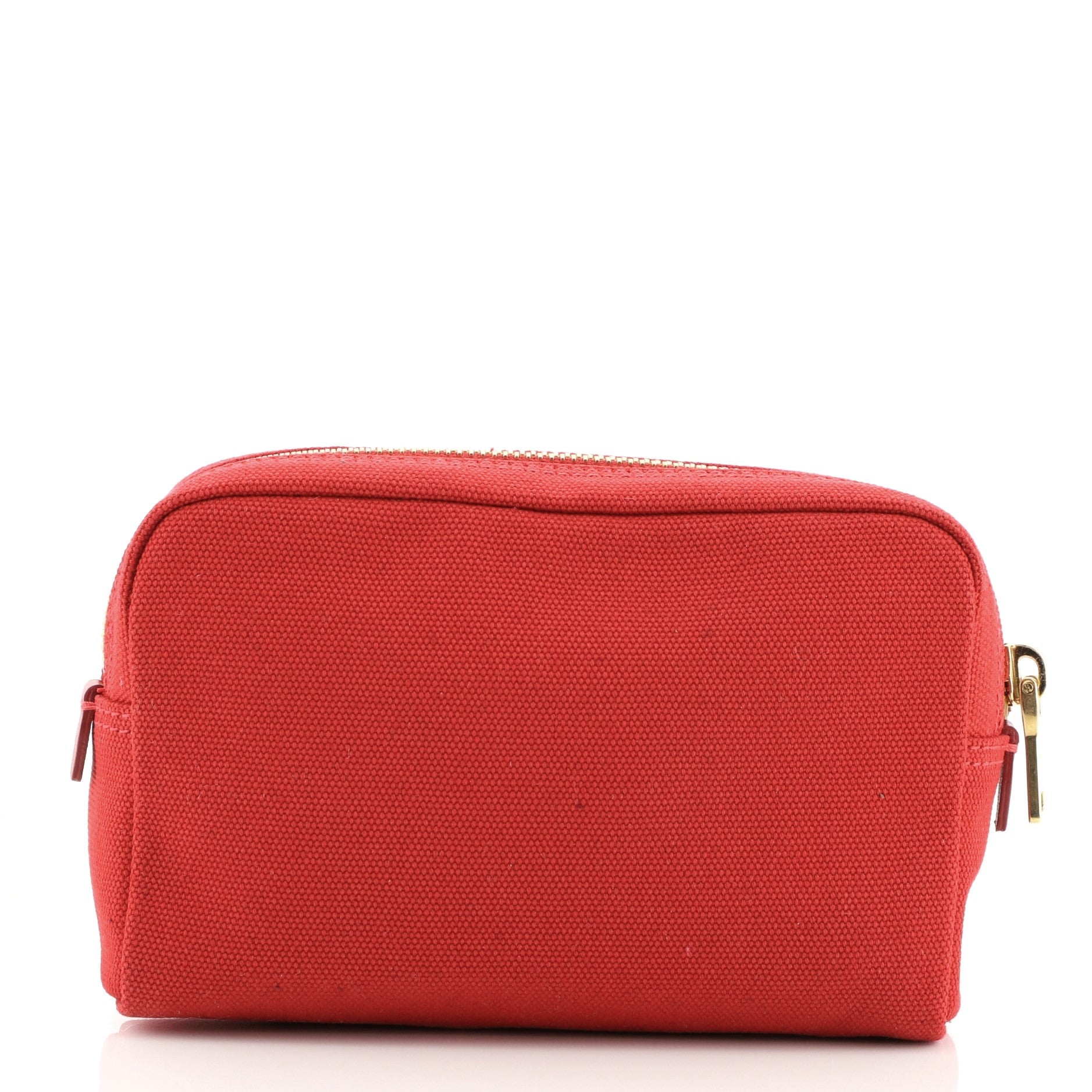 Logo Cosmetic Pouch Canvas Mini