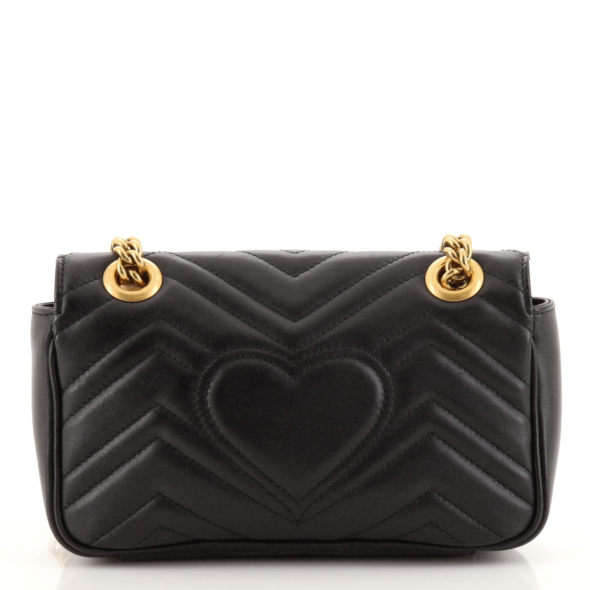 GG Marmont Flap Bag Matelasse Leather Mini